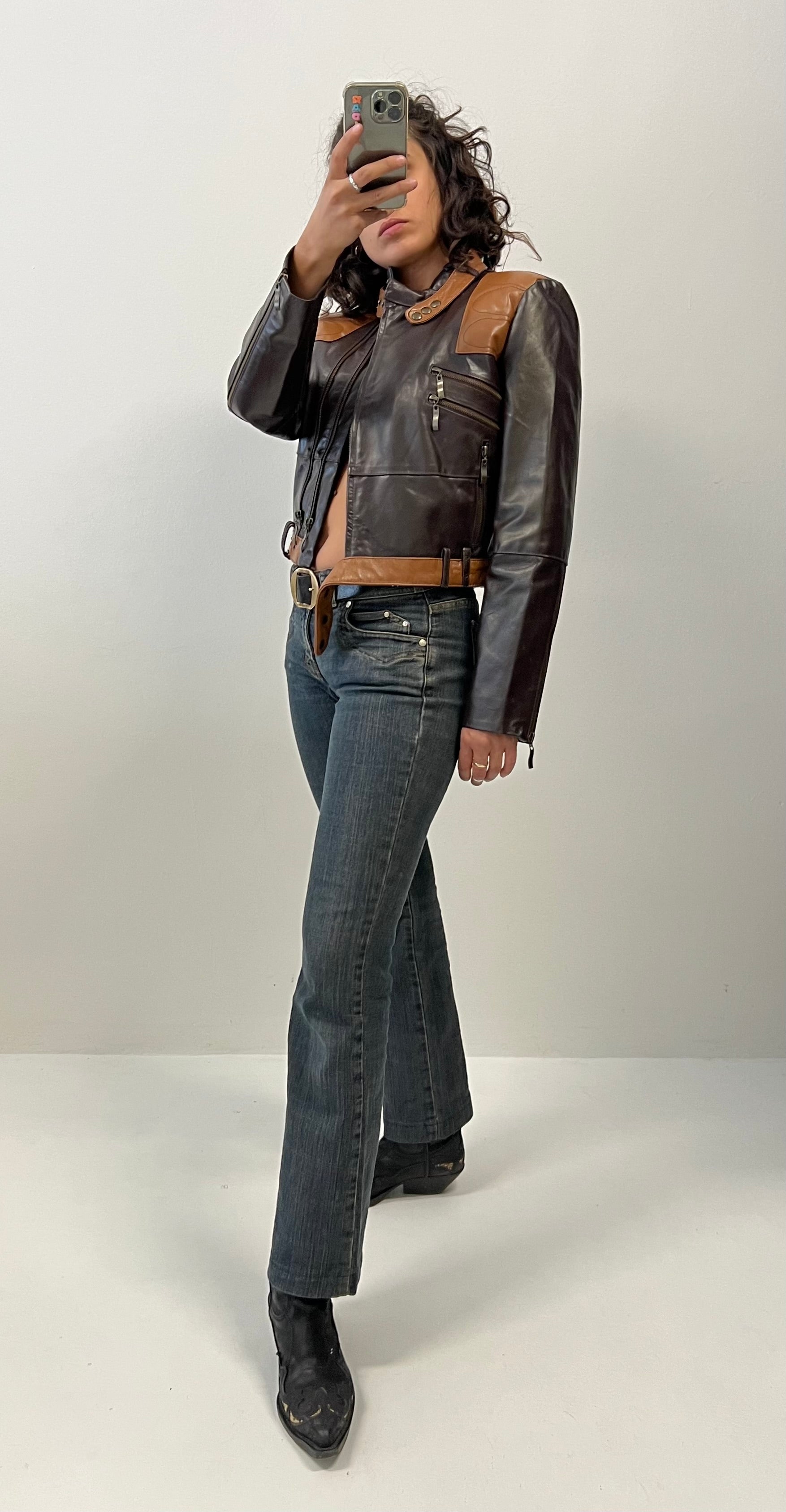 Giacca in pelle Extyn