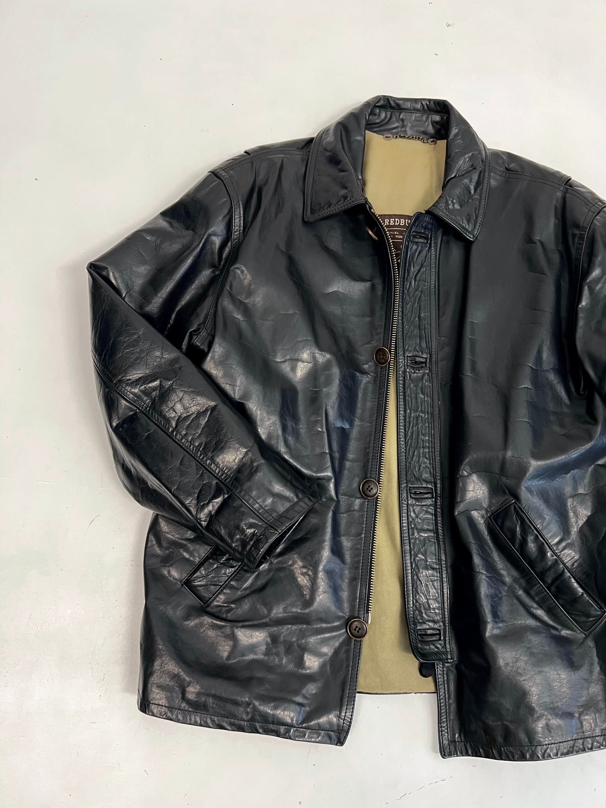 Giaccone in pelle Redburn primi 2000