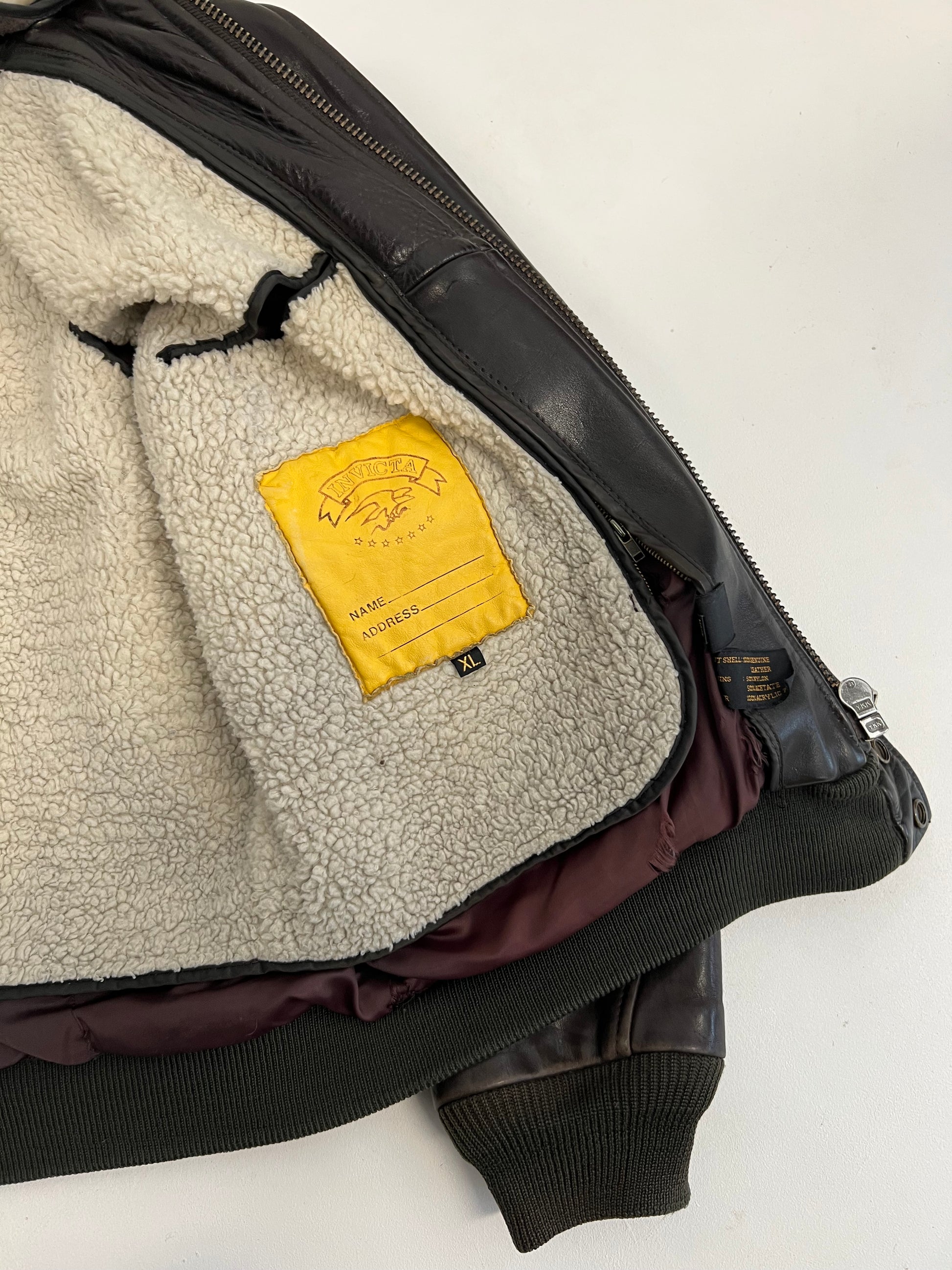 Giubbotto aviator Invicta anni ‘80-‘90