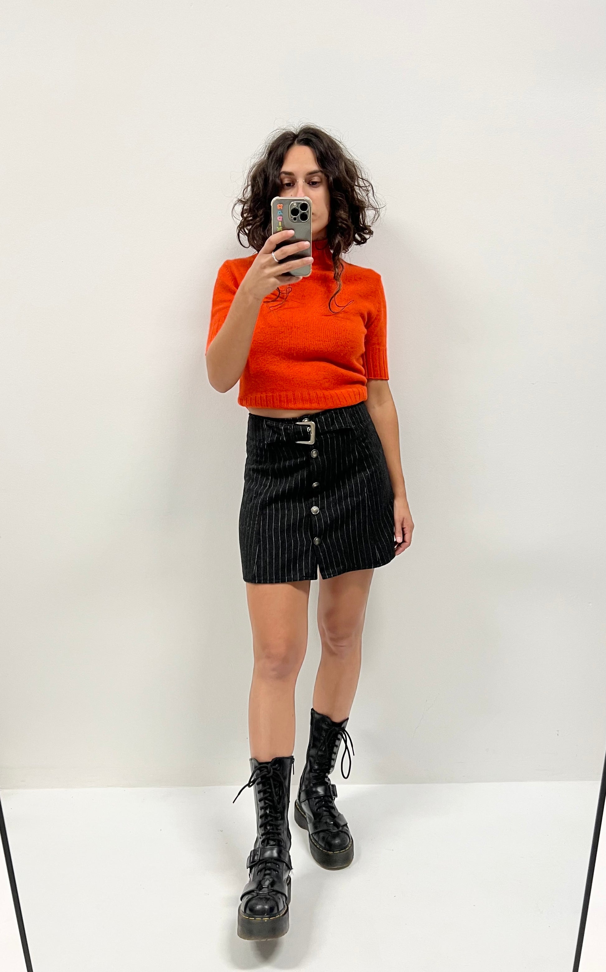 Gonna in pura lana vergine