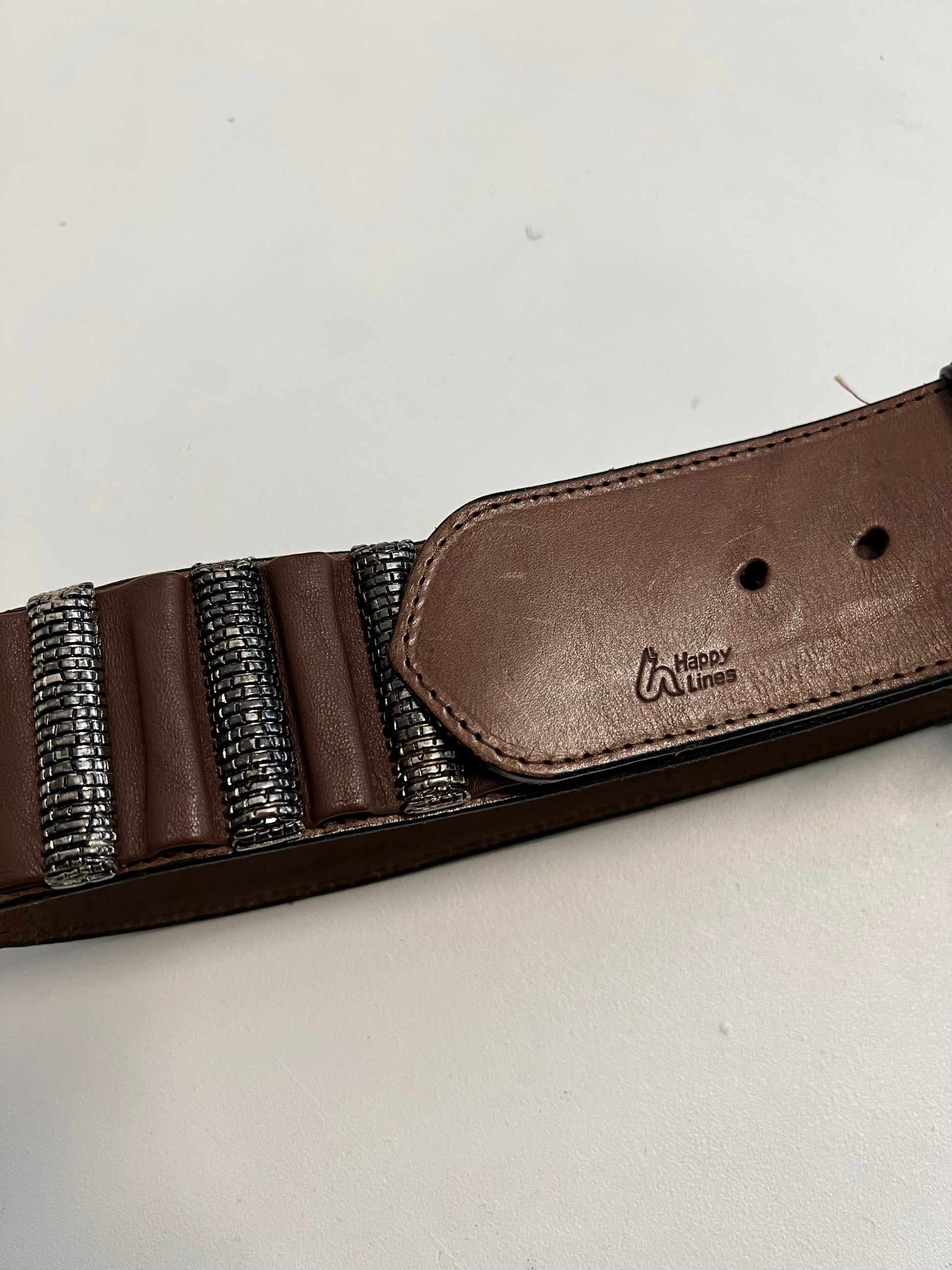 Cintura in pelle
