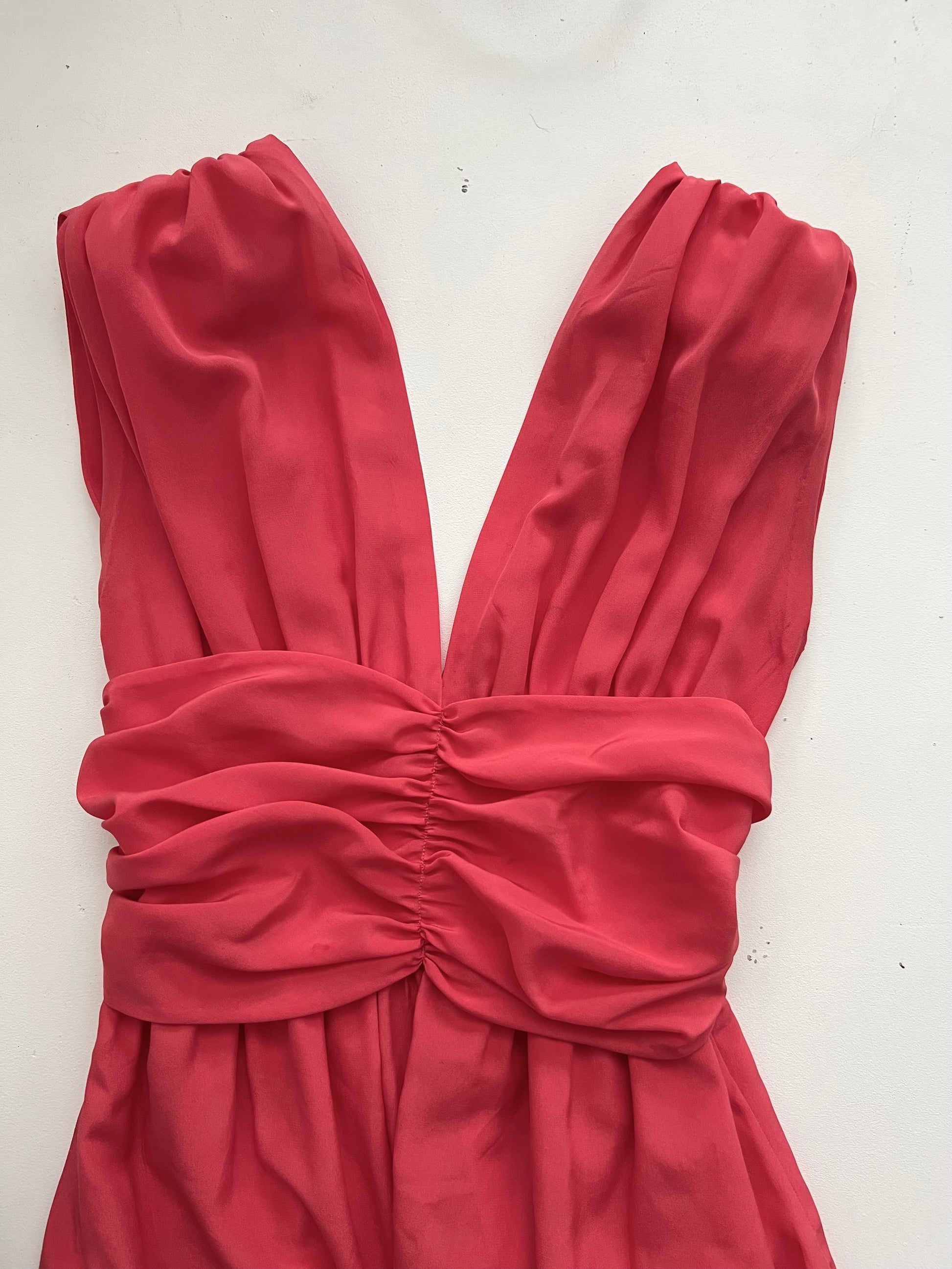 Abito in seta sartoriale anni ‘80