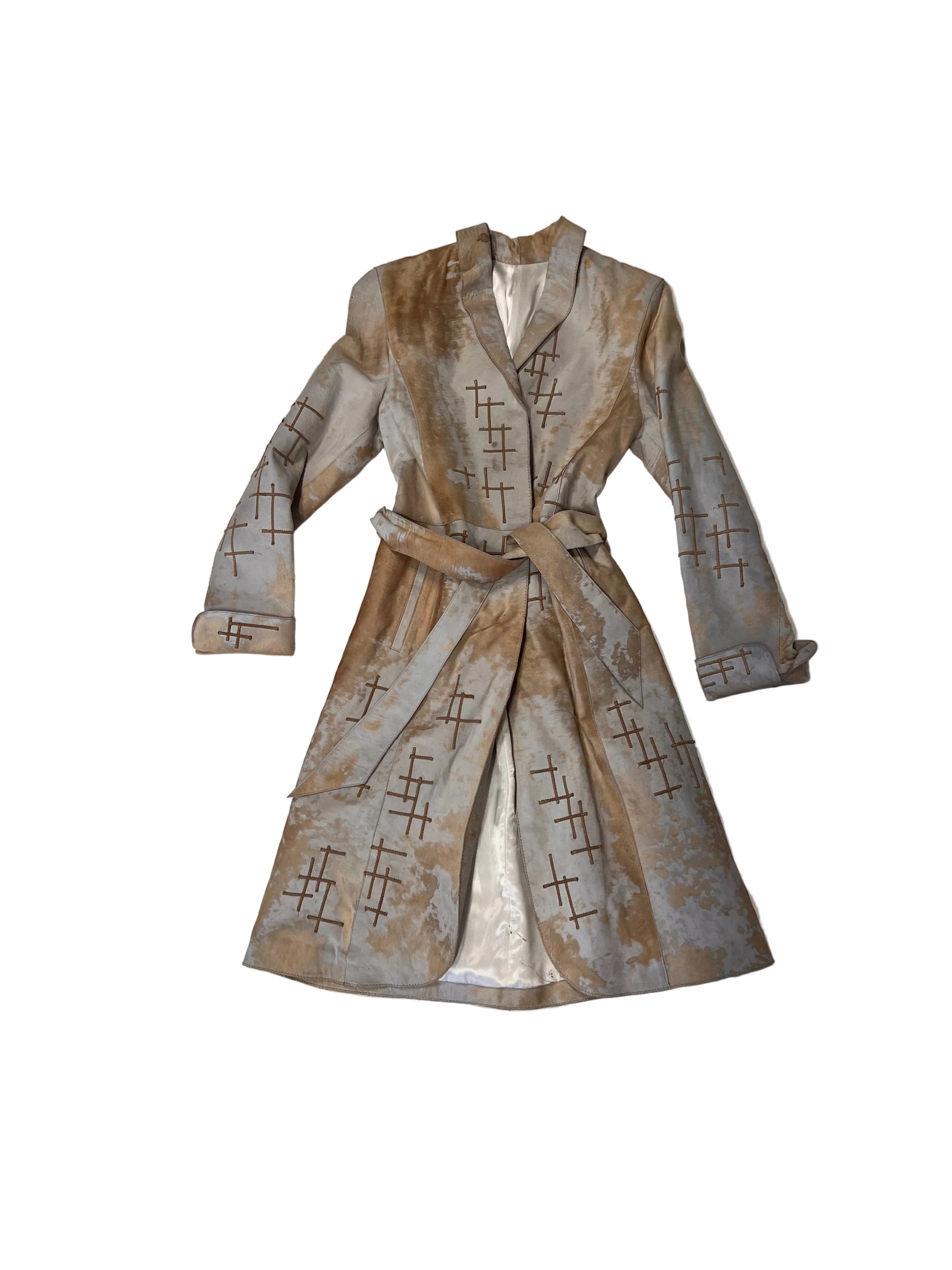 Cappotto in cavallino Benedetta Novi anni '90-2000