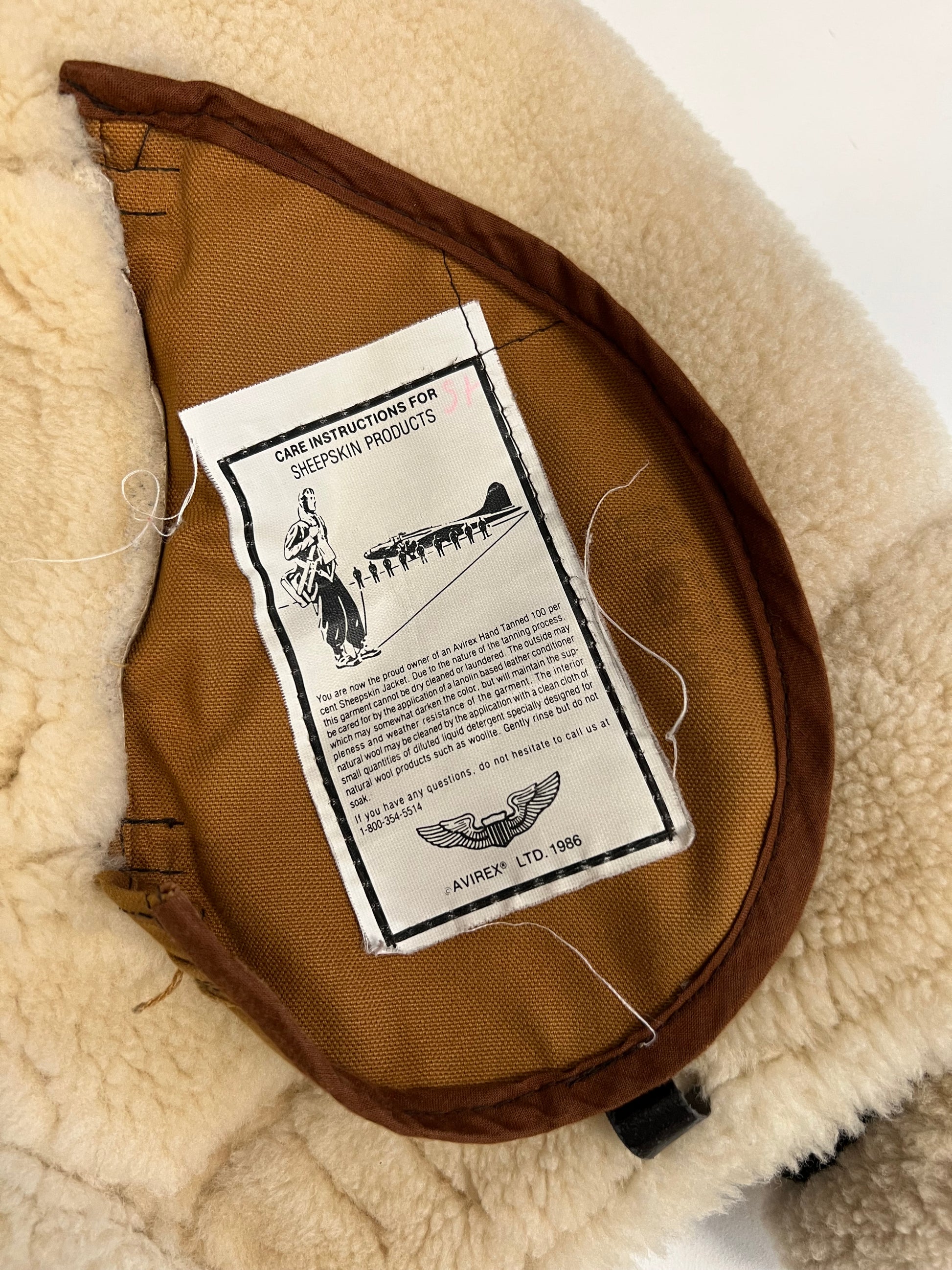 Montone Avirex B-3 anni ‘80