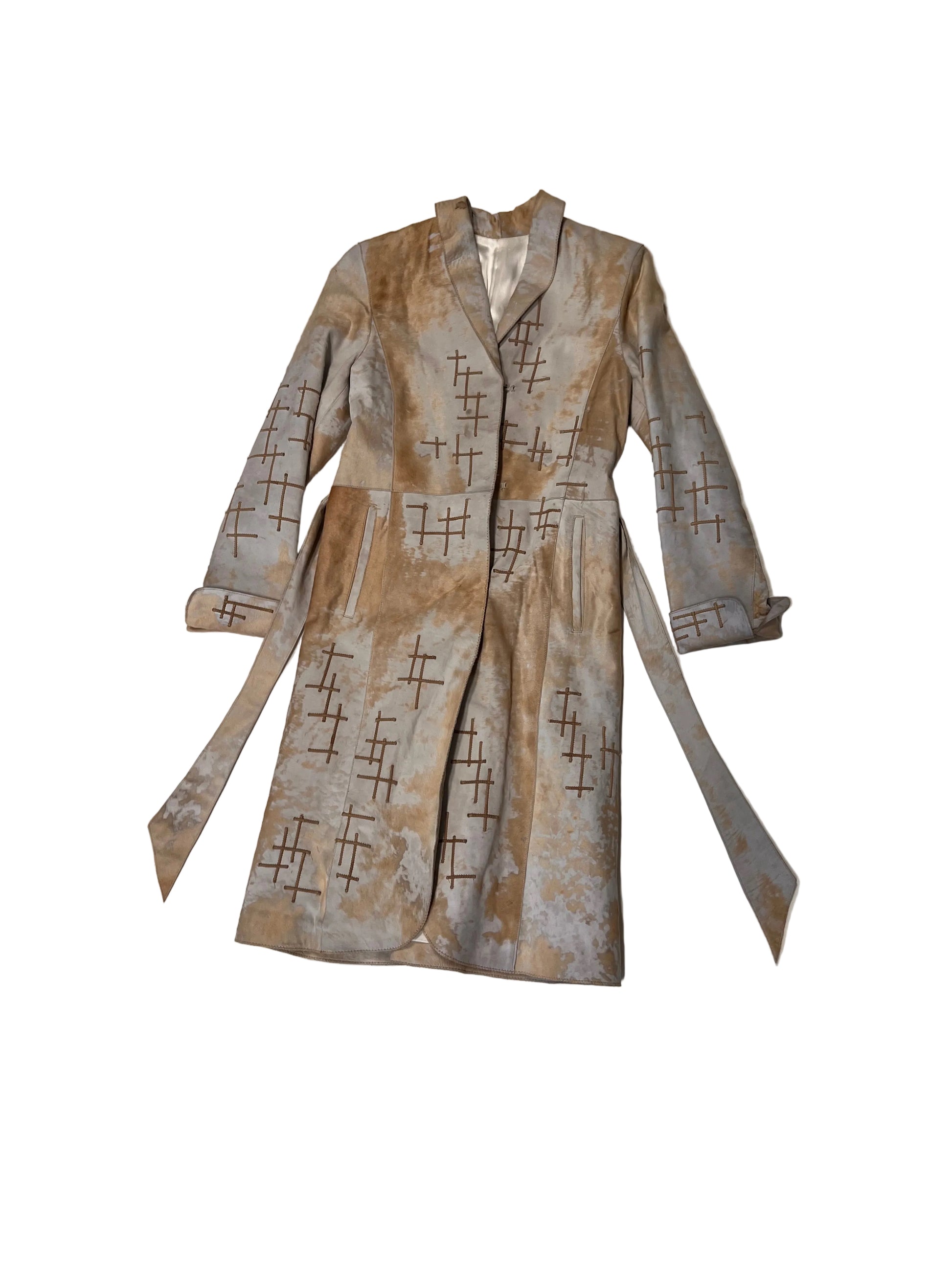 Cappotto in cavallino Benedetta Novi anni '90-2000