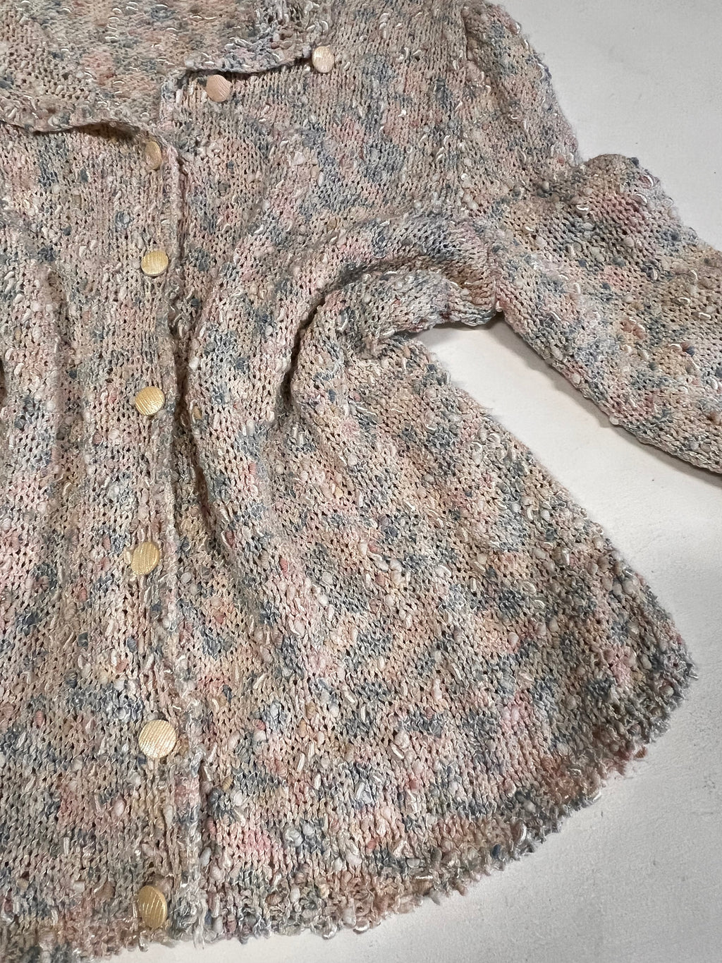 Cardigan anni ‘80 a maglia