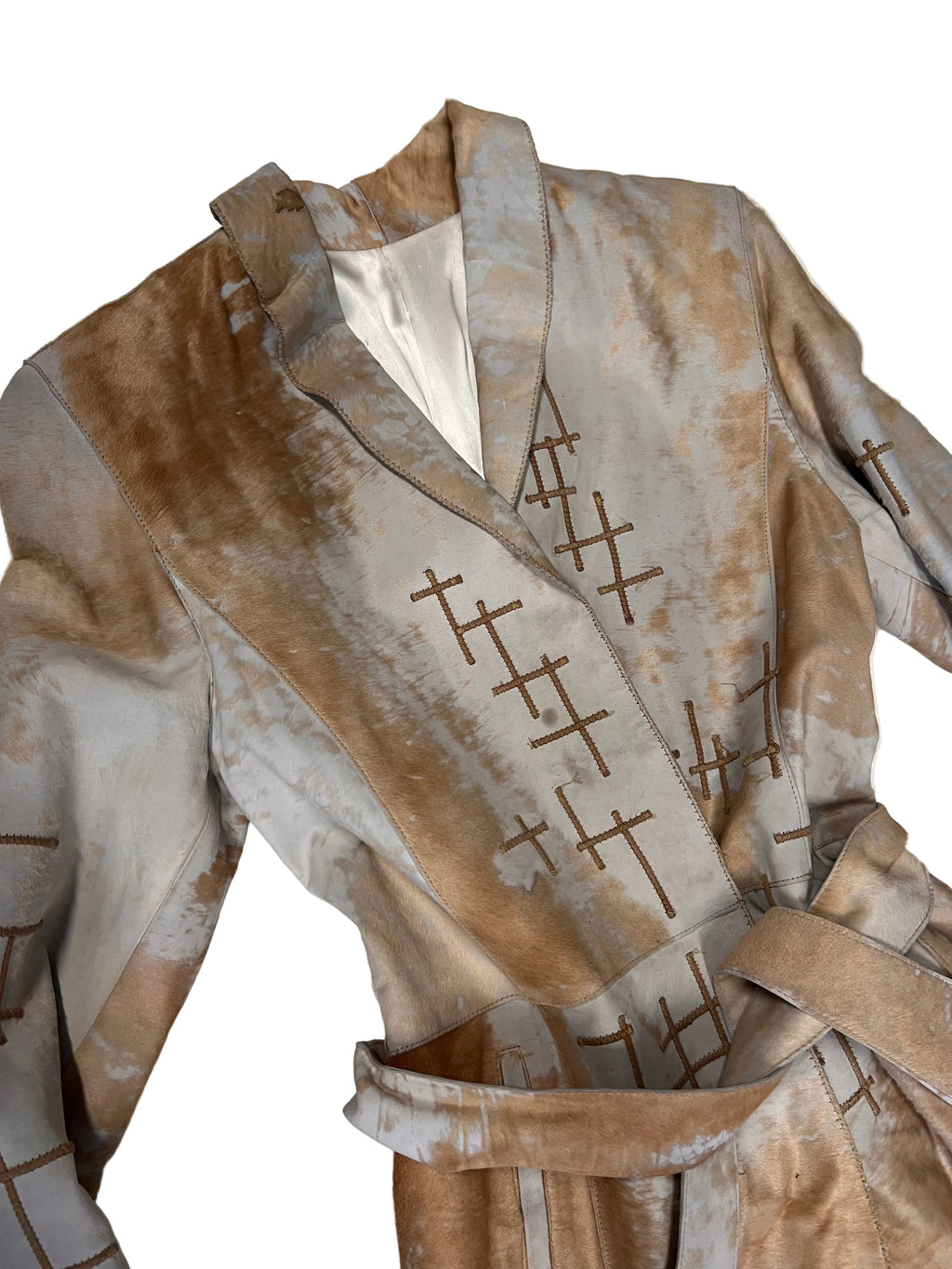 Cappotto in cavallino Benedetta Novi anni '90-2000