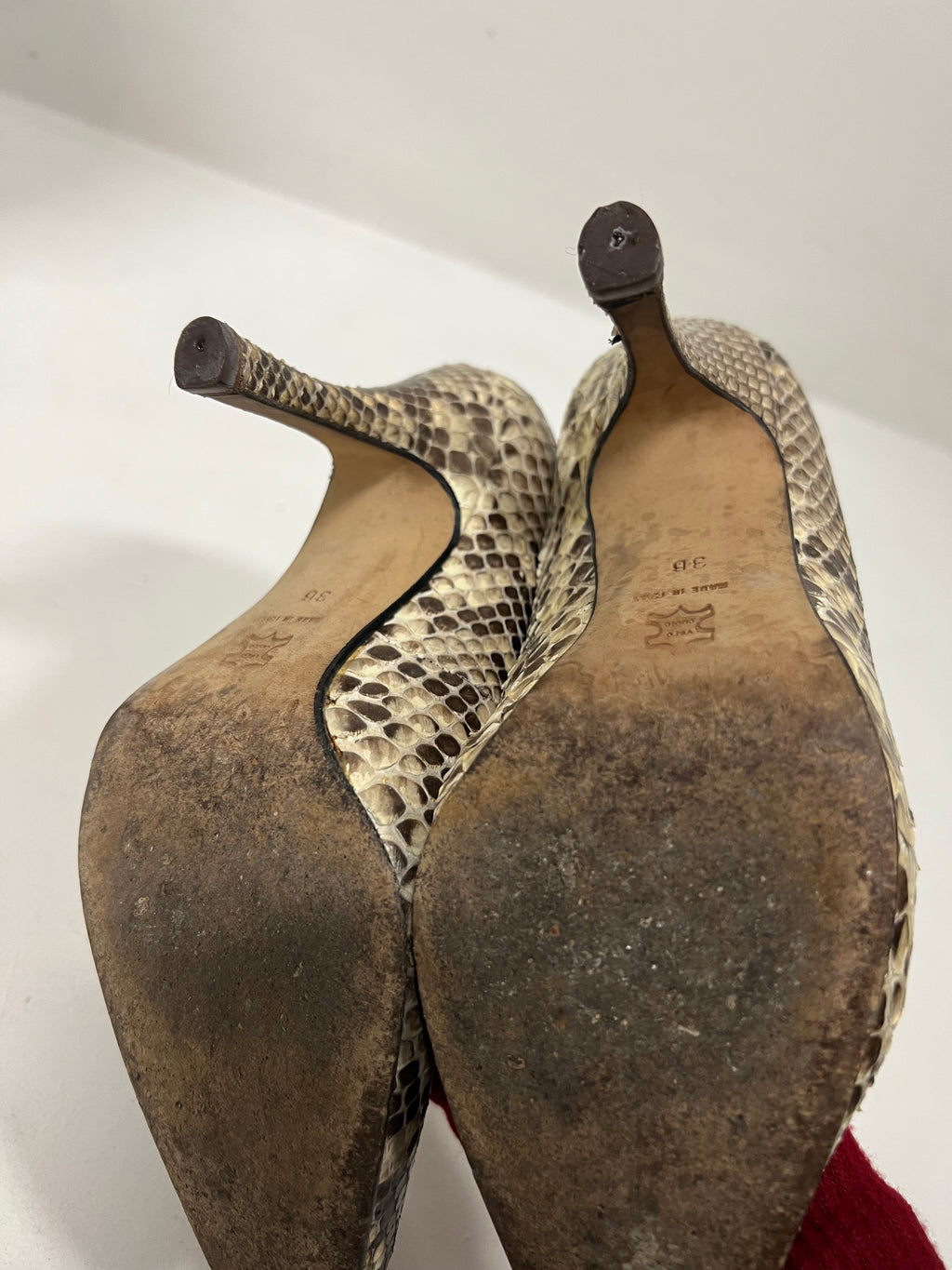 Décolleté Amerino Ghiaia N36