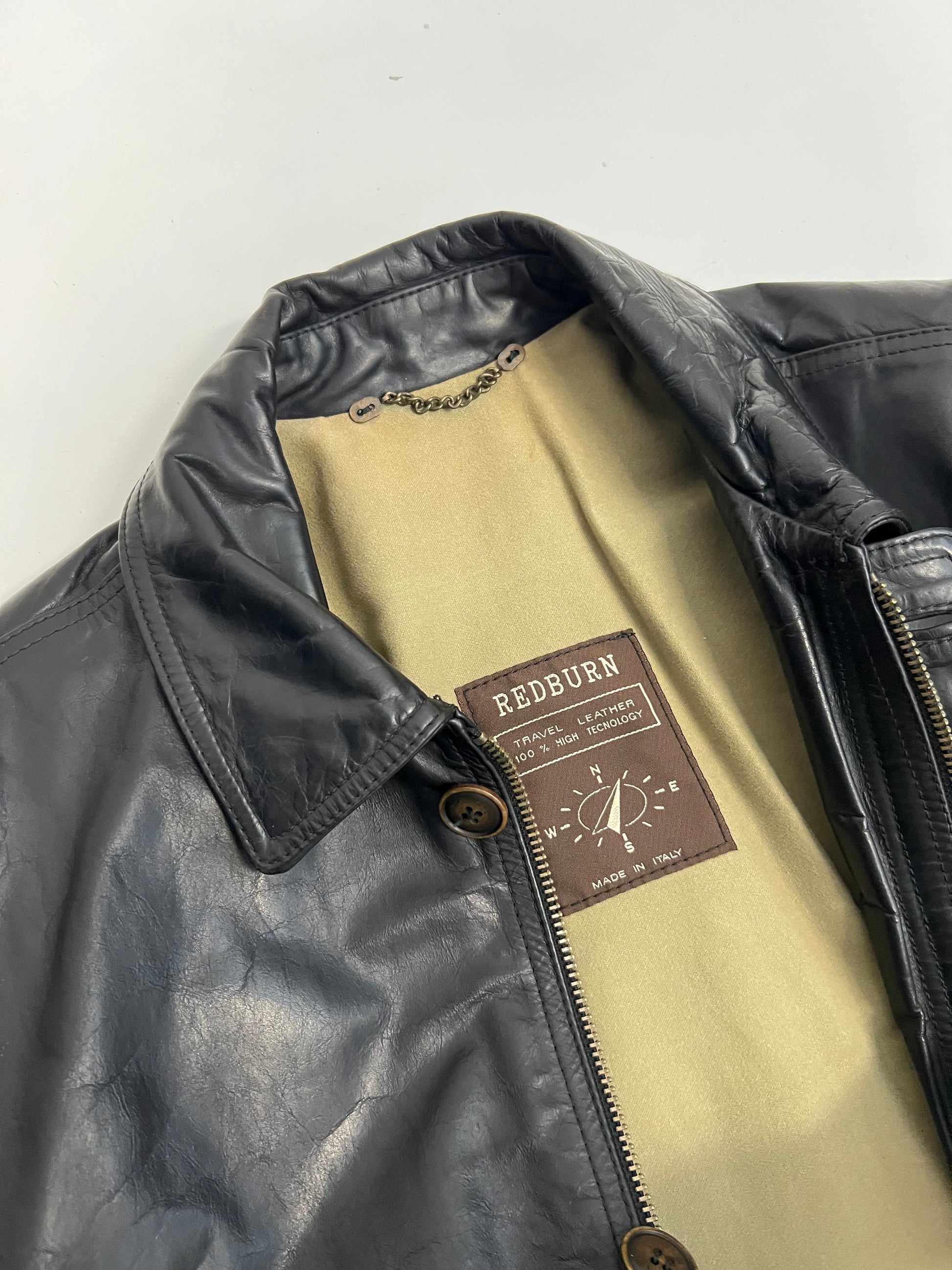 Giaccone in pelle Redburn primi 2000