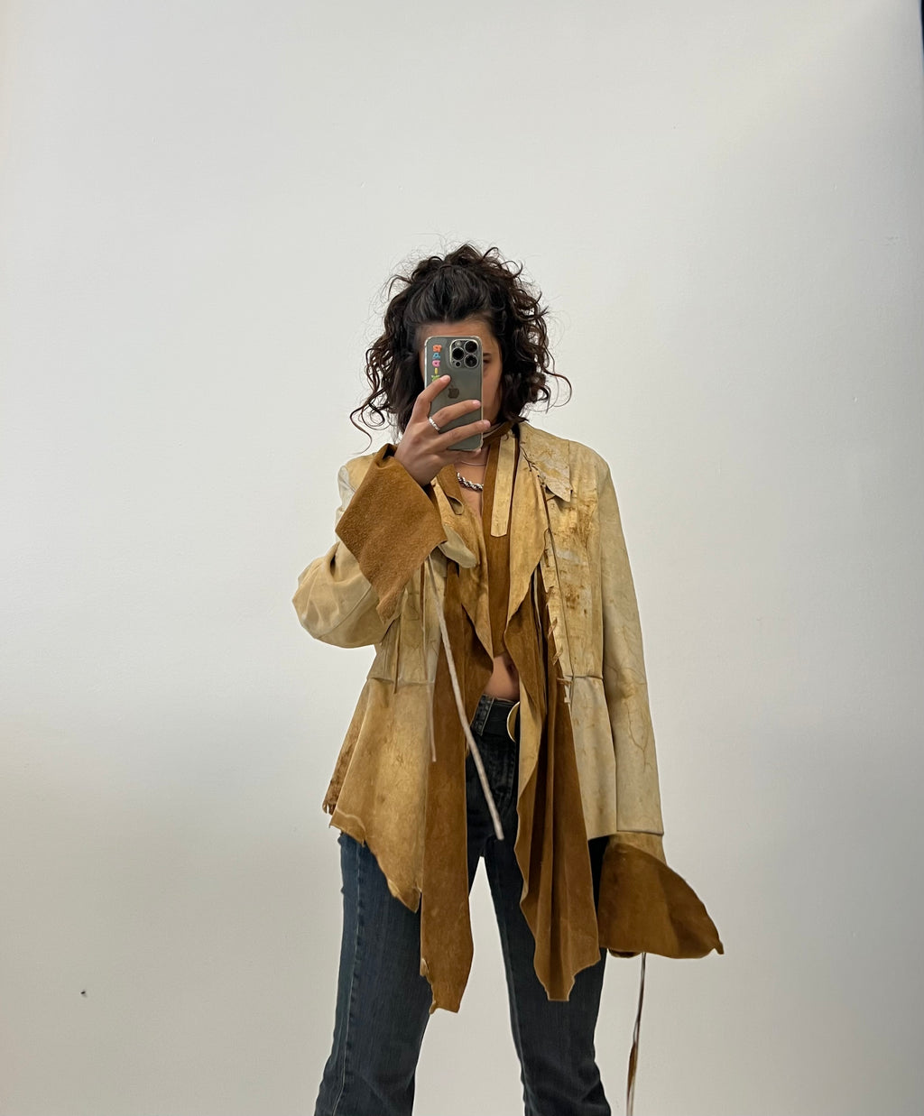 Giacca in pelle Erba Voglio