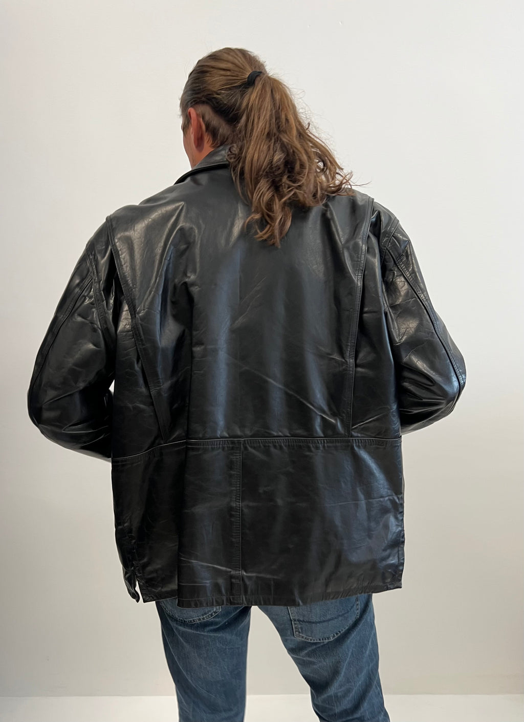 Giaccone in pelle Redburn primi 2000