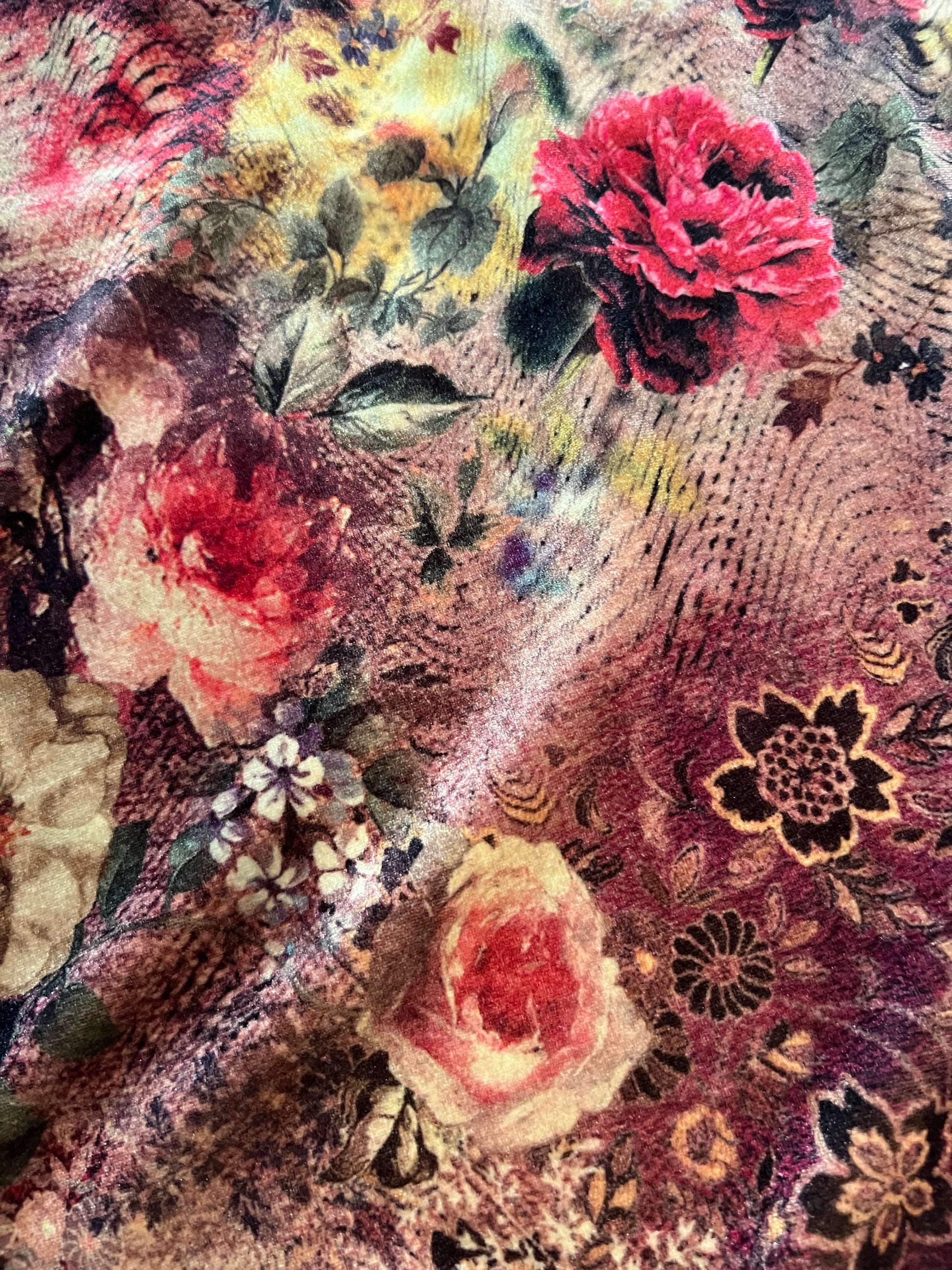 Gonna vintage nuova in ciniglia e minuteria