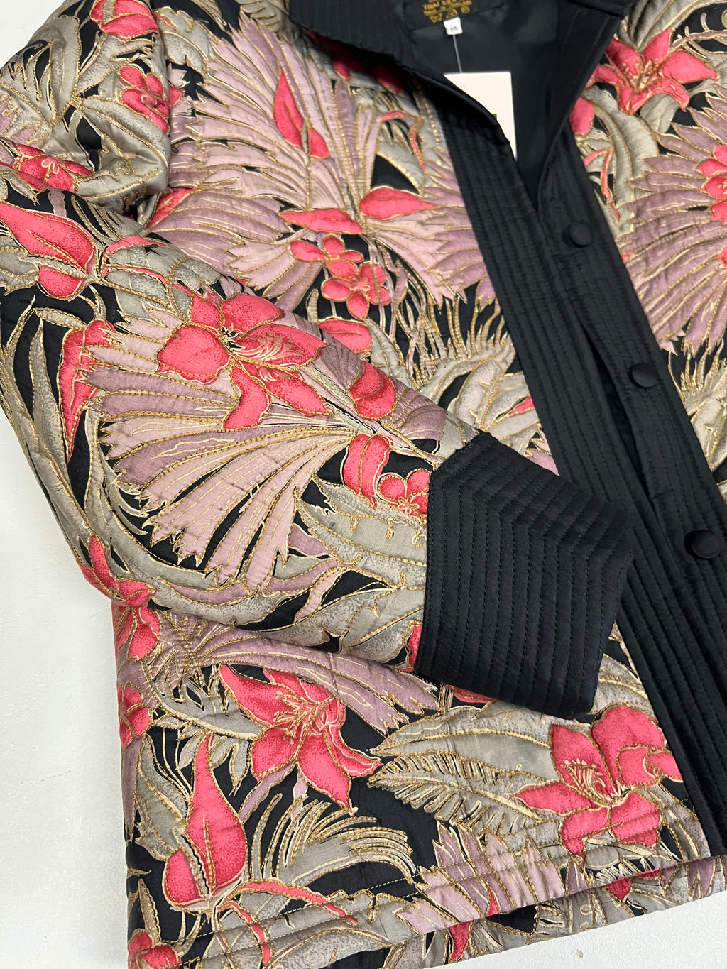 Giacca sartoriale anni ‘90 in seta Thailandese