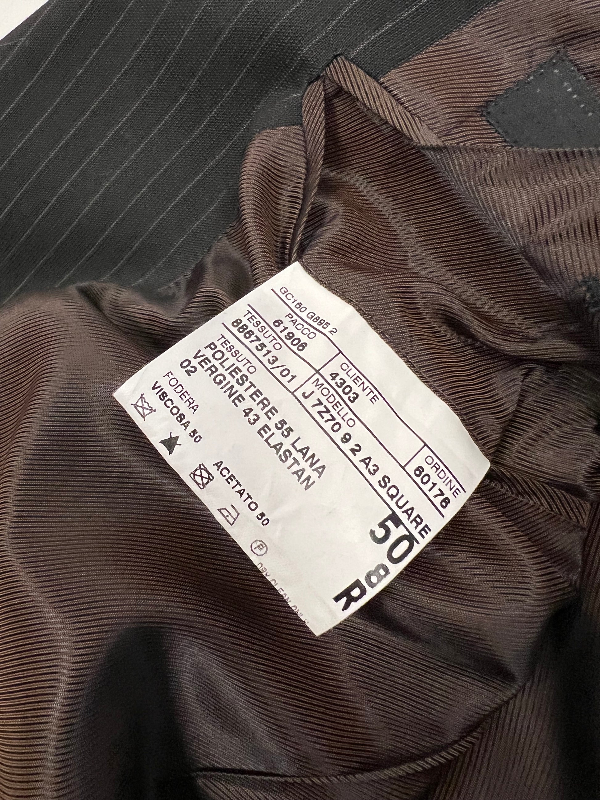 Blazer gessato anni 2000