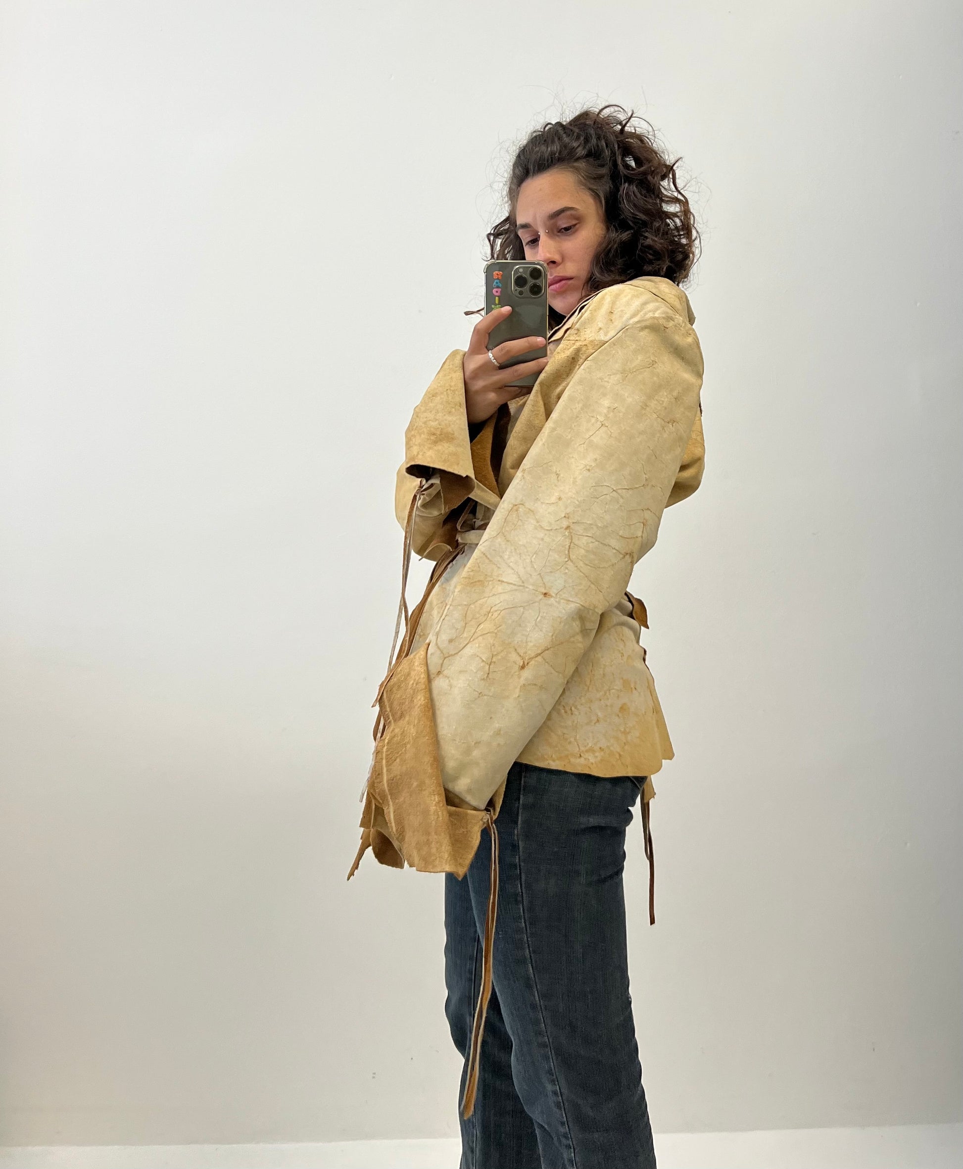 Giacca in pelle Erba Voglio