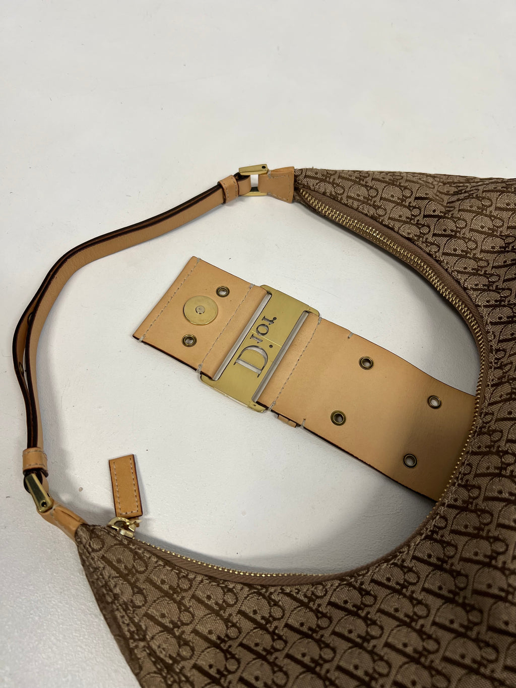 Christian Dior Monogram Hobo Bag 2004