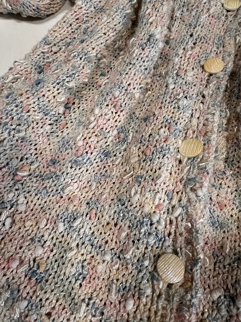 Cardigan anni ‘80 a maglia