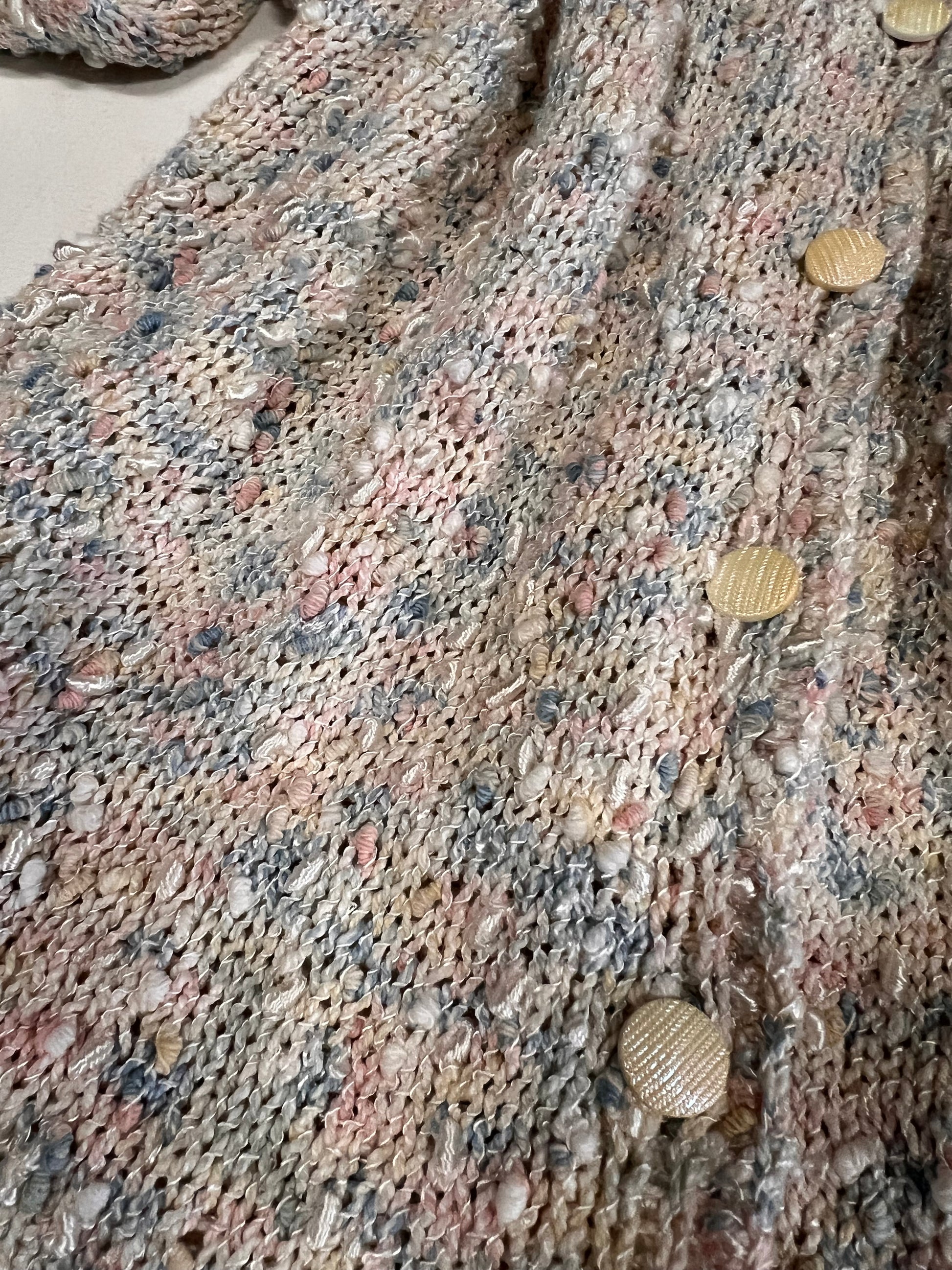 Cardigan anni ‘80 a maglia