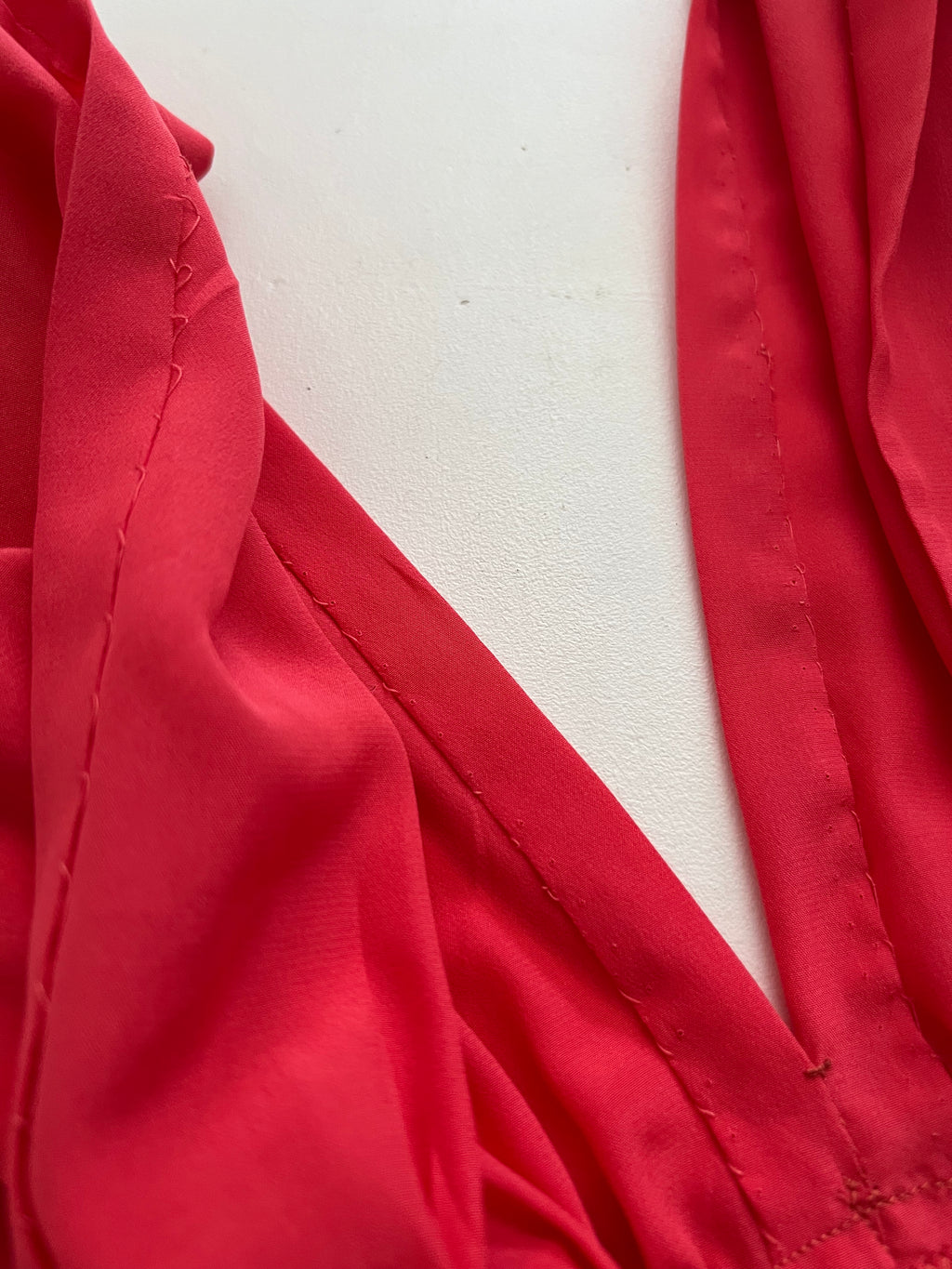 Abito in seta sartoriale anni ‘80