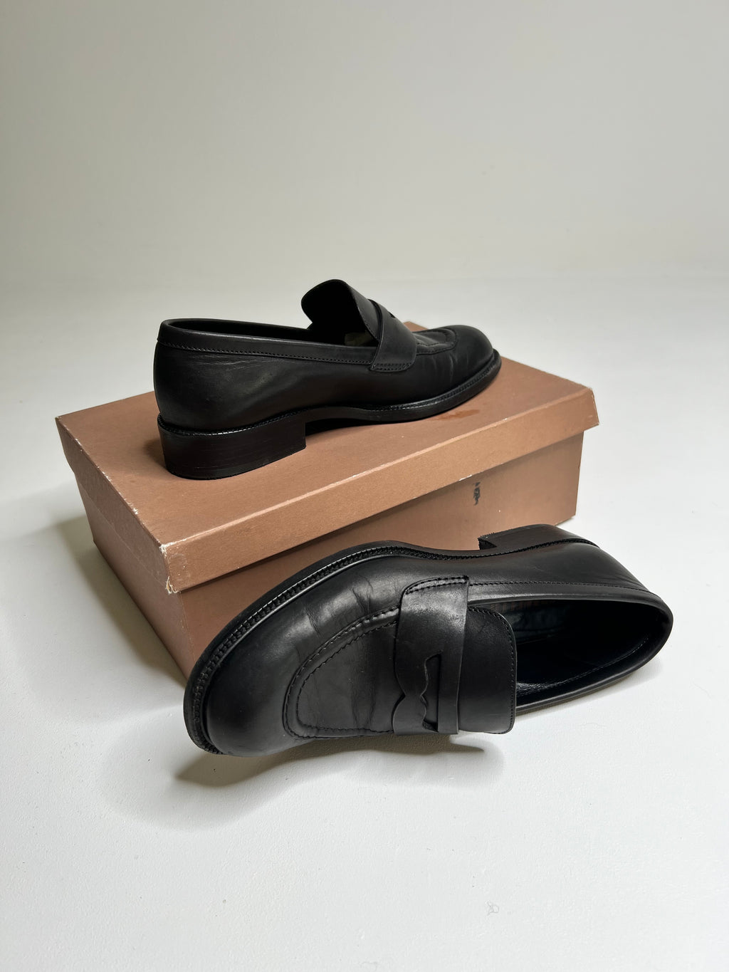 Mocassini vintage Granello-Made in Italy