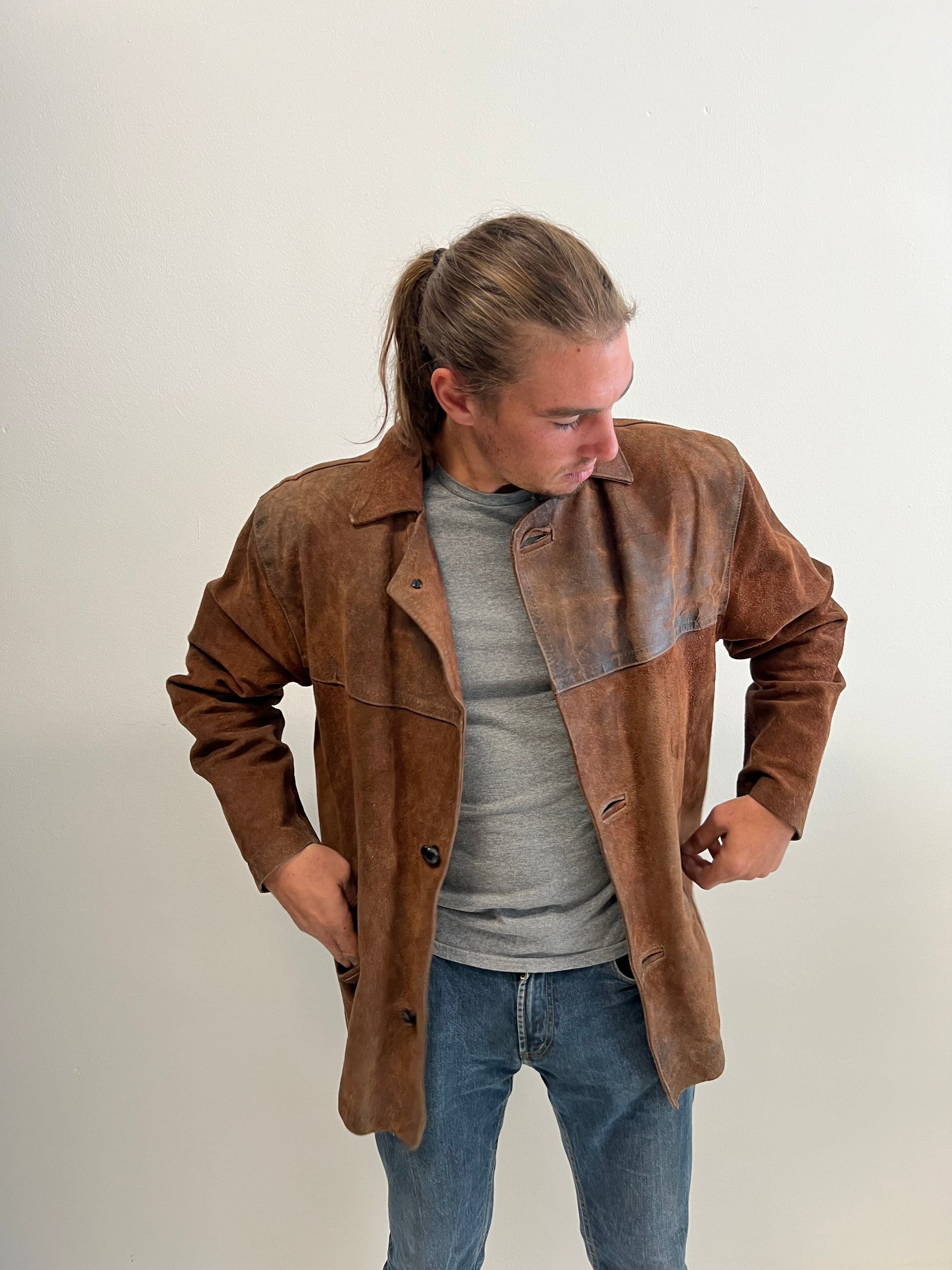 Giacca scamosciata anni ‘80