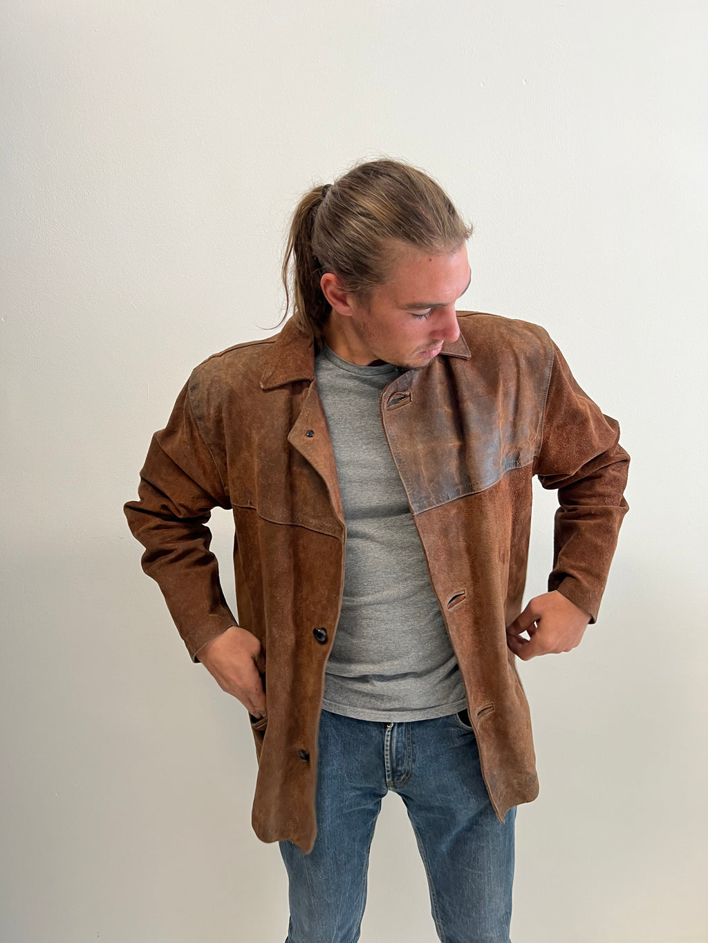 Giacca scamosciata anni ‘80