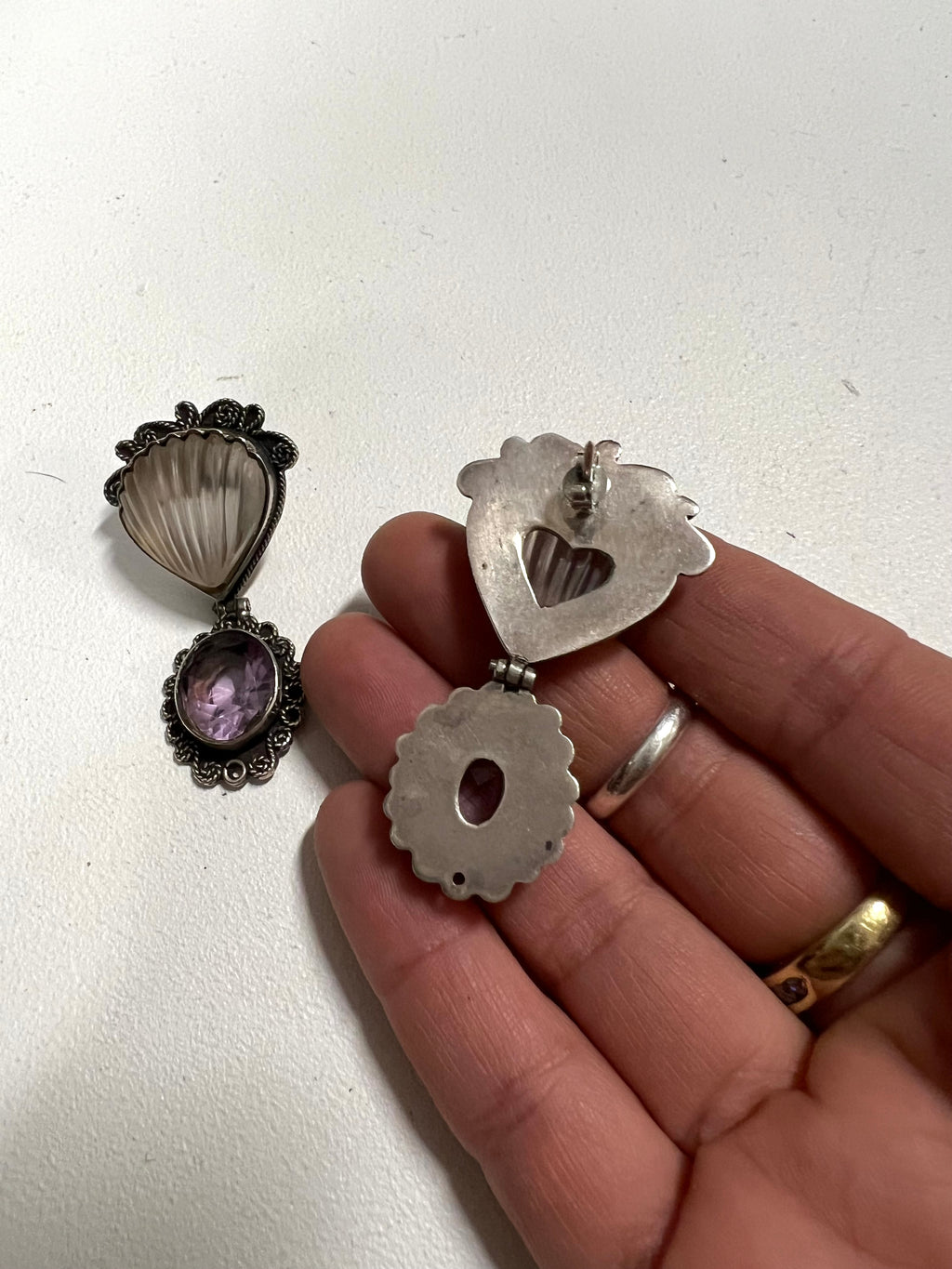 Orecchino in argento