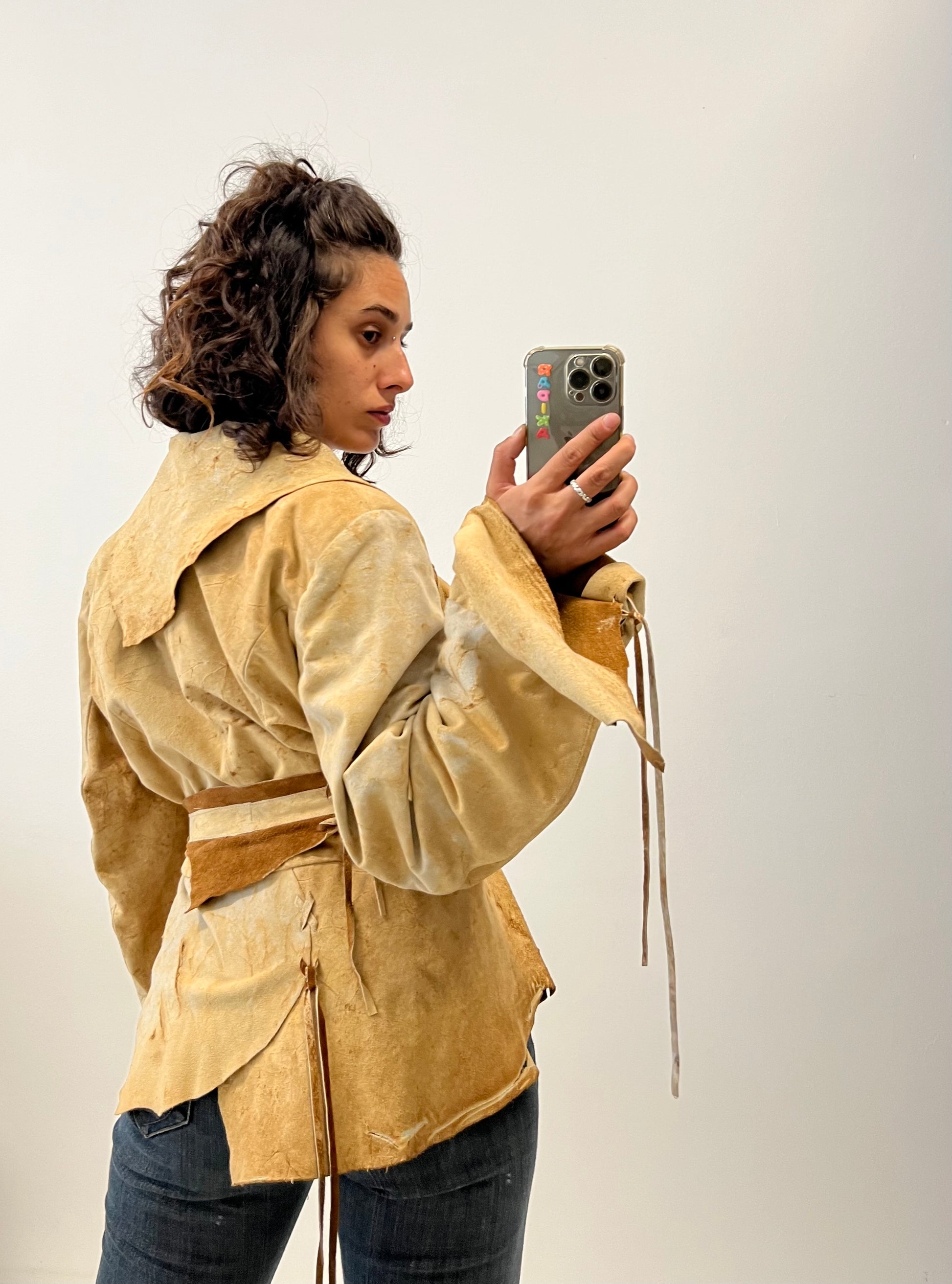 Giacca in pelle Erba Voglio