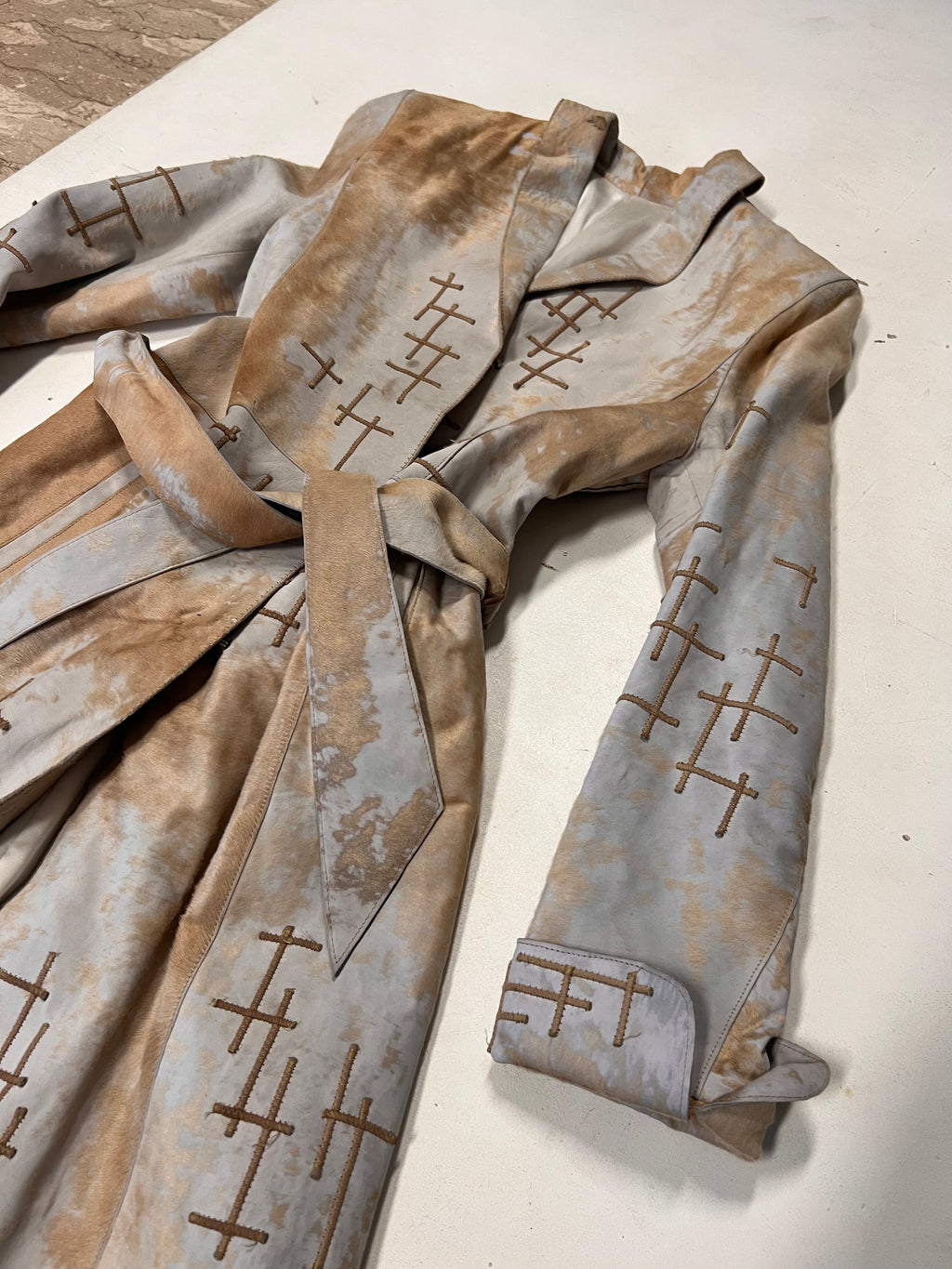 Cappotto in cavallino Benedetta Novi anni '90-2000