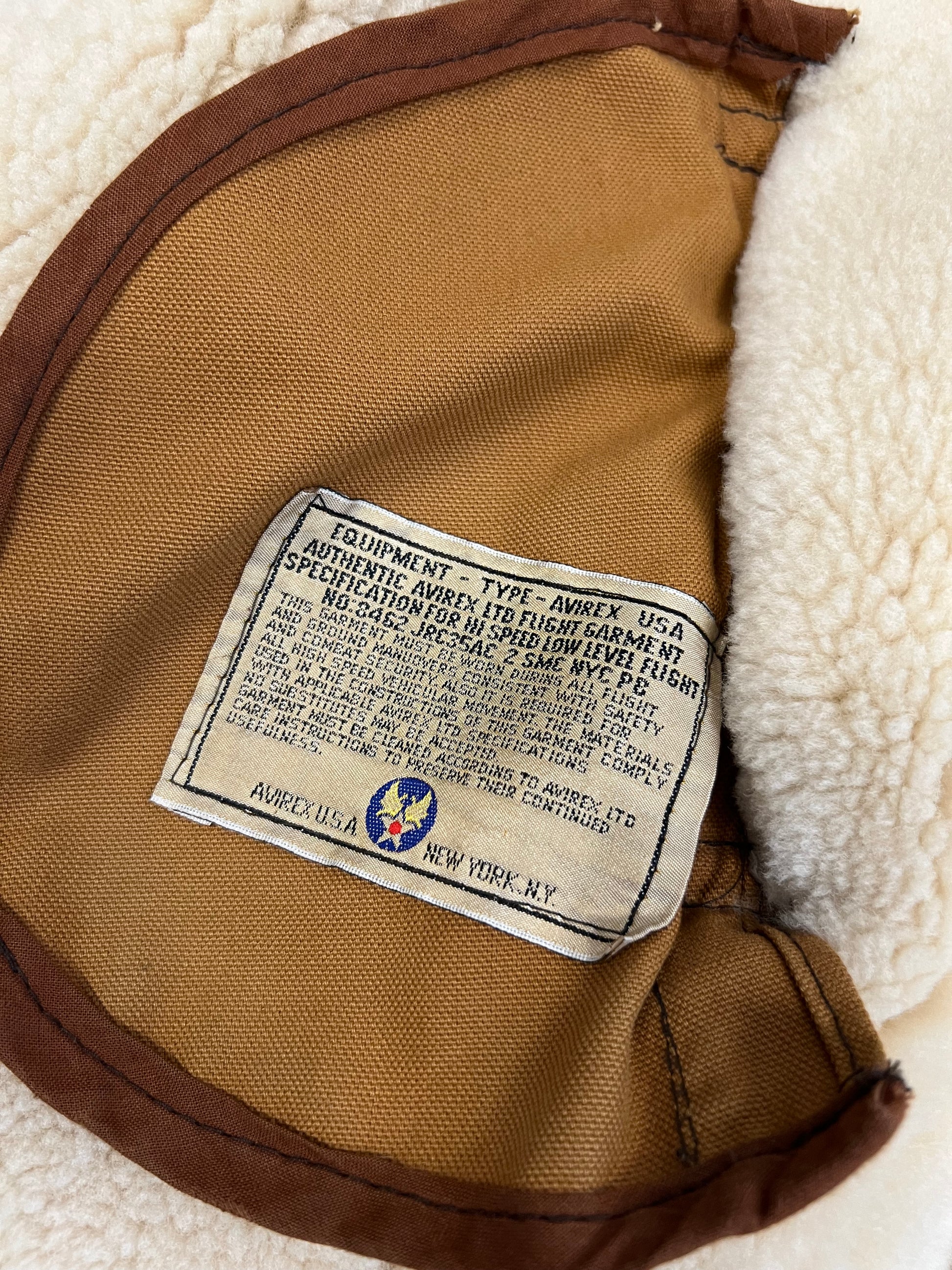 Montone Avirex B-3 anni ‘80