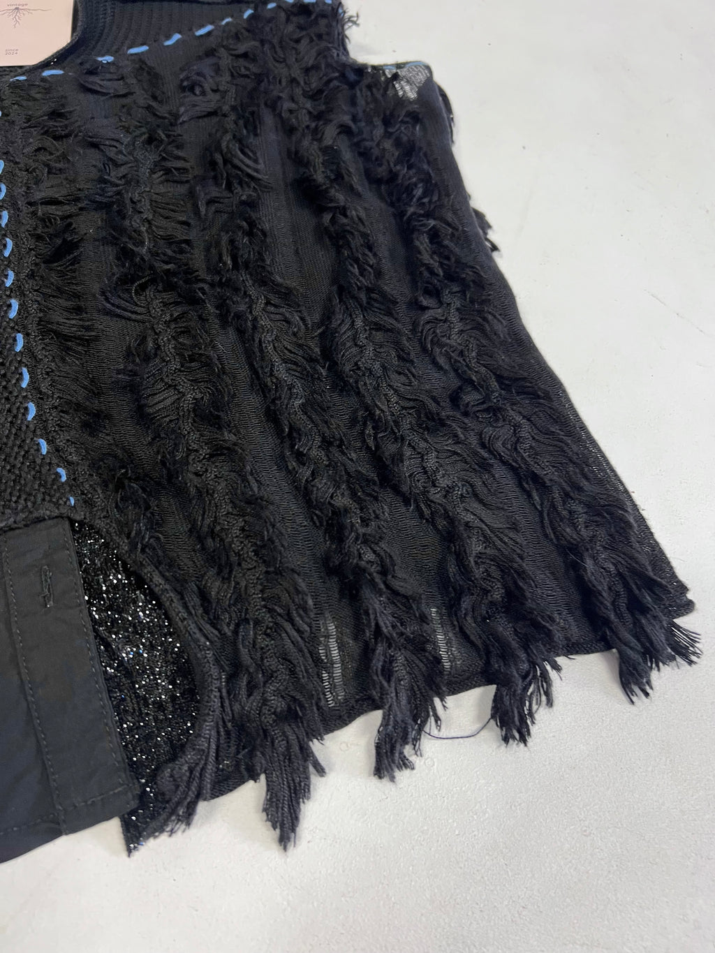 Top Christian Lacroix Jeans in seta anni ‘90
