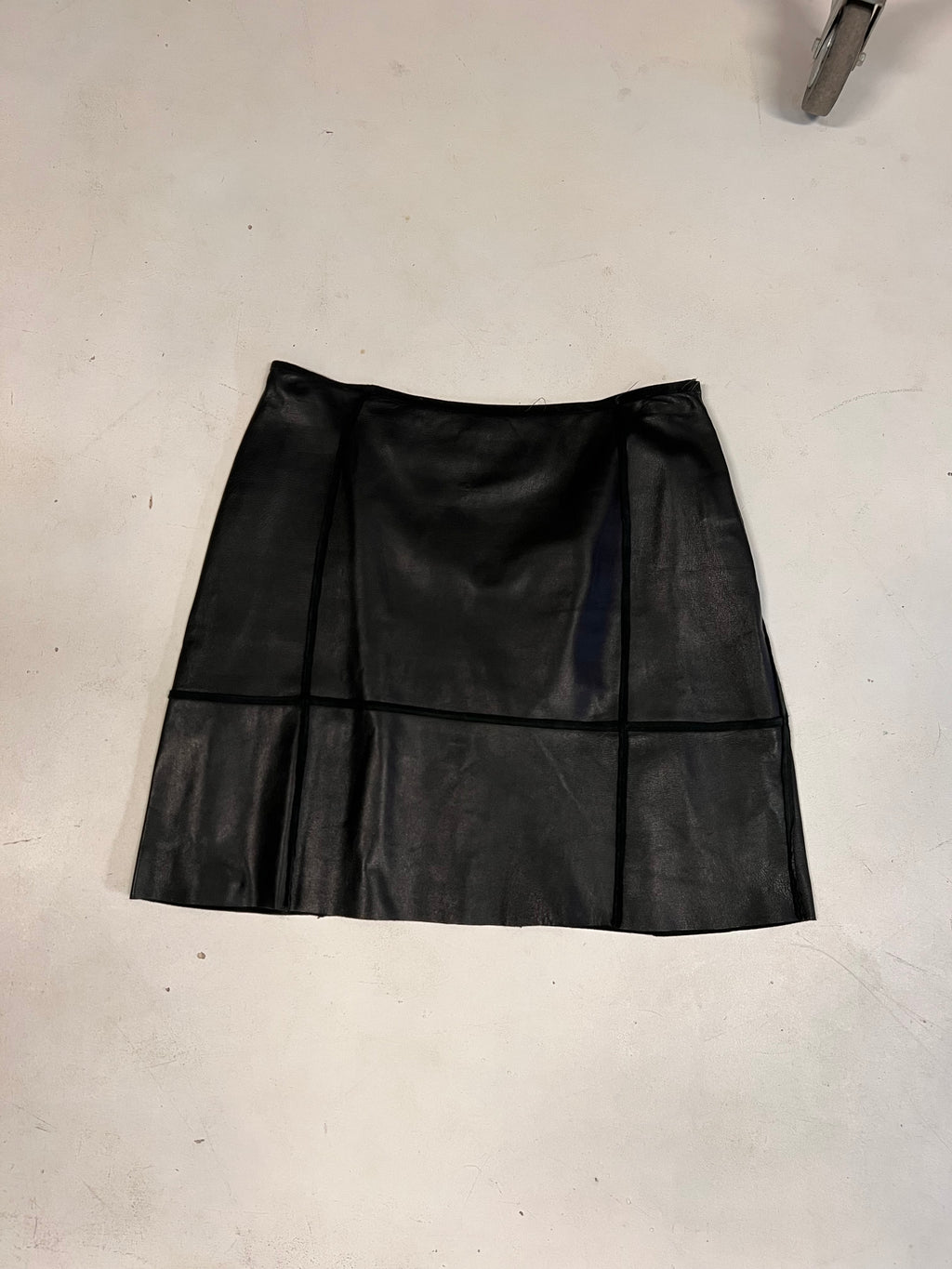 Gonna in nappa Trussardi anni ‘90