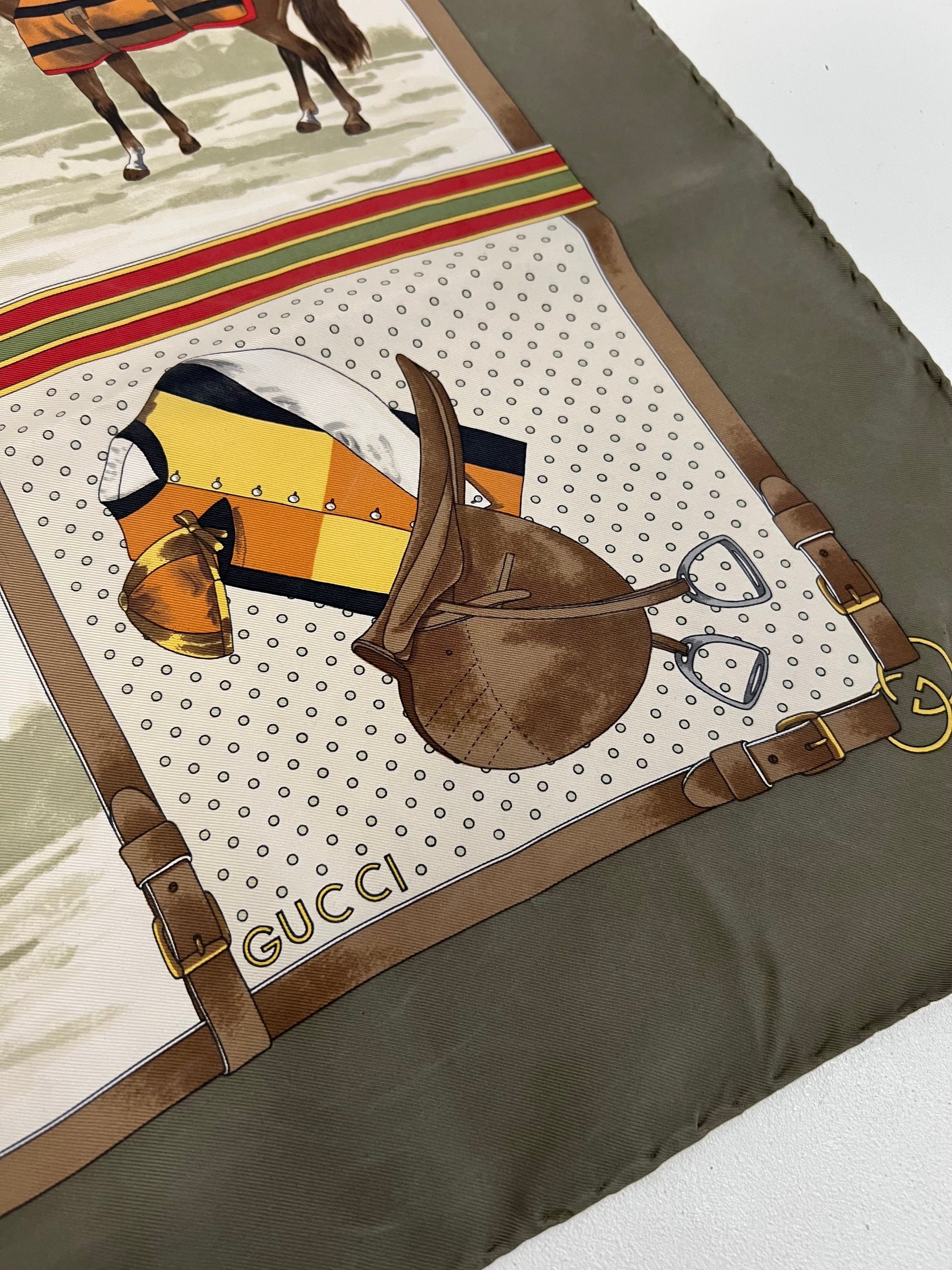 Foulard Gucci “Jockey & Cavalli da Corsa”