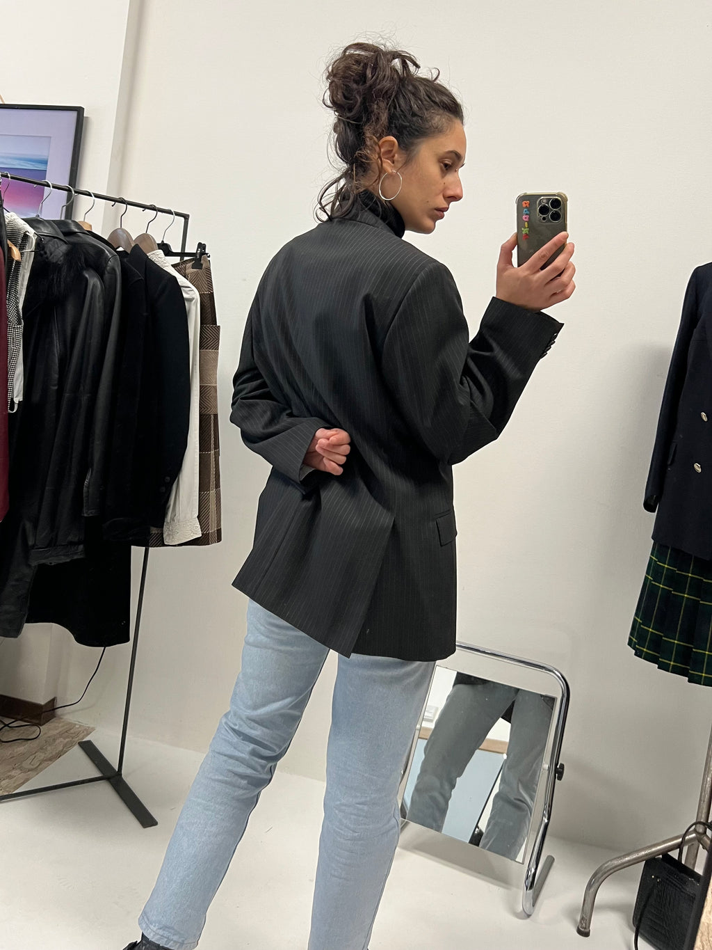 Blazer gessato anni 2000