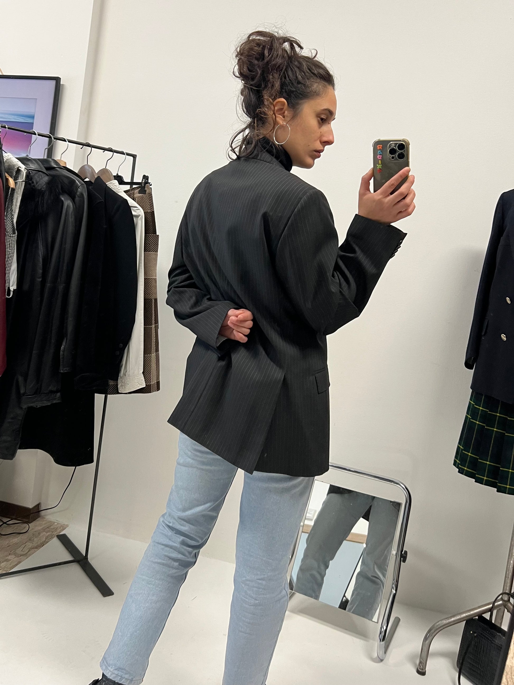 Blazer gessato anni 2000