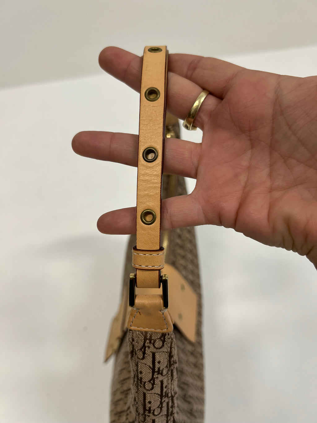 Christian Dior Monogram Hobo Bag 2004