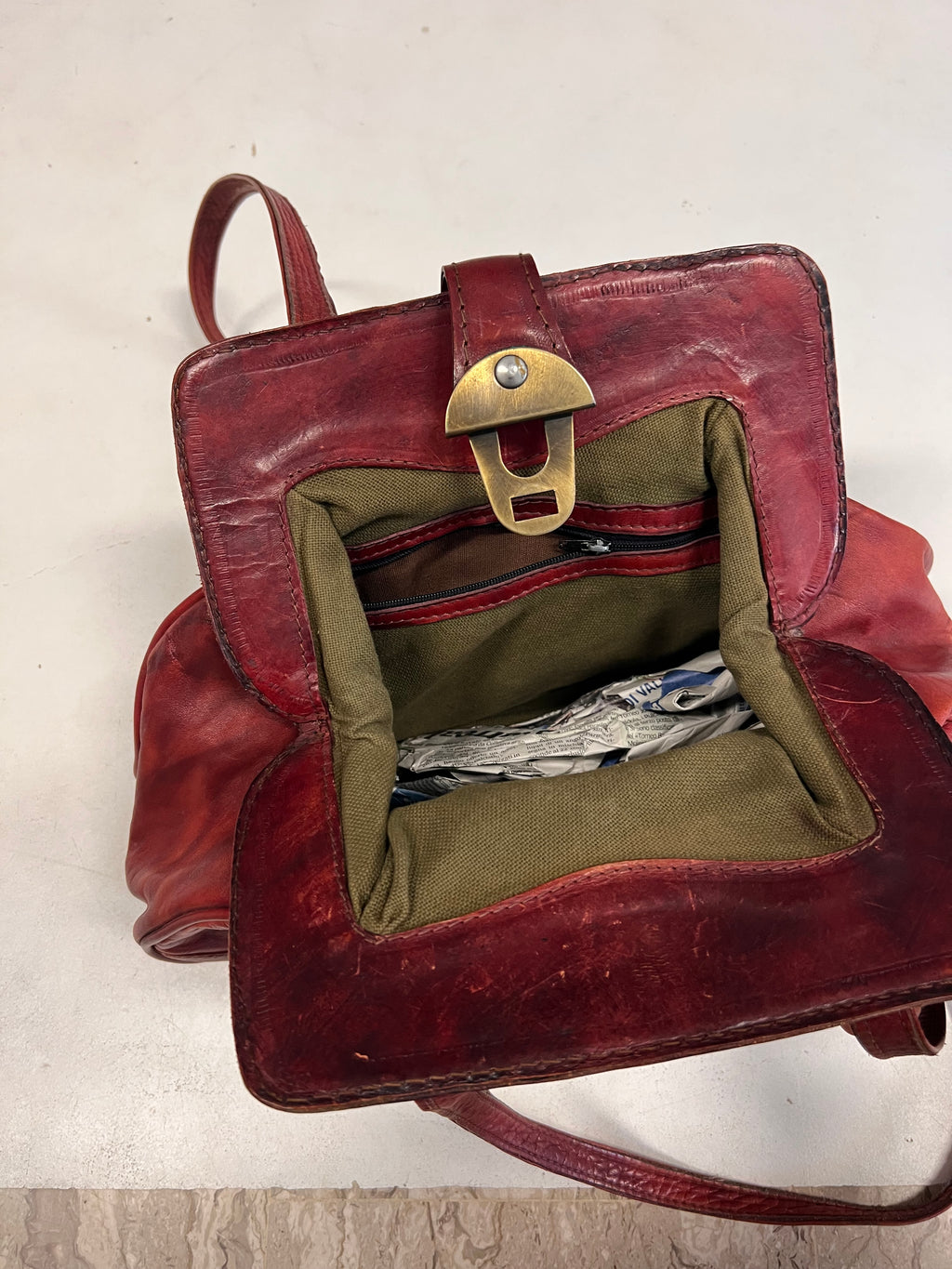 Borsa in pelle anni ‘70