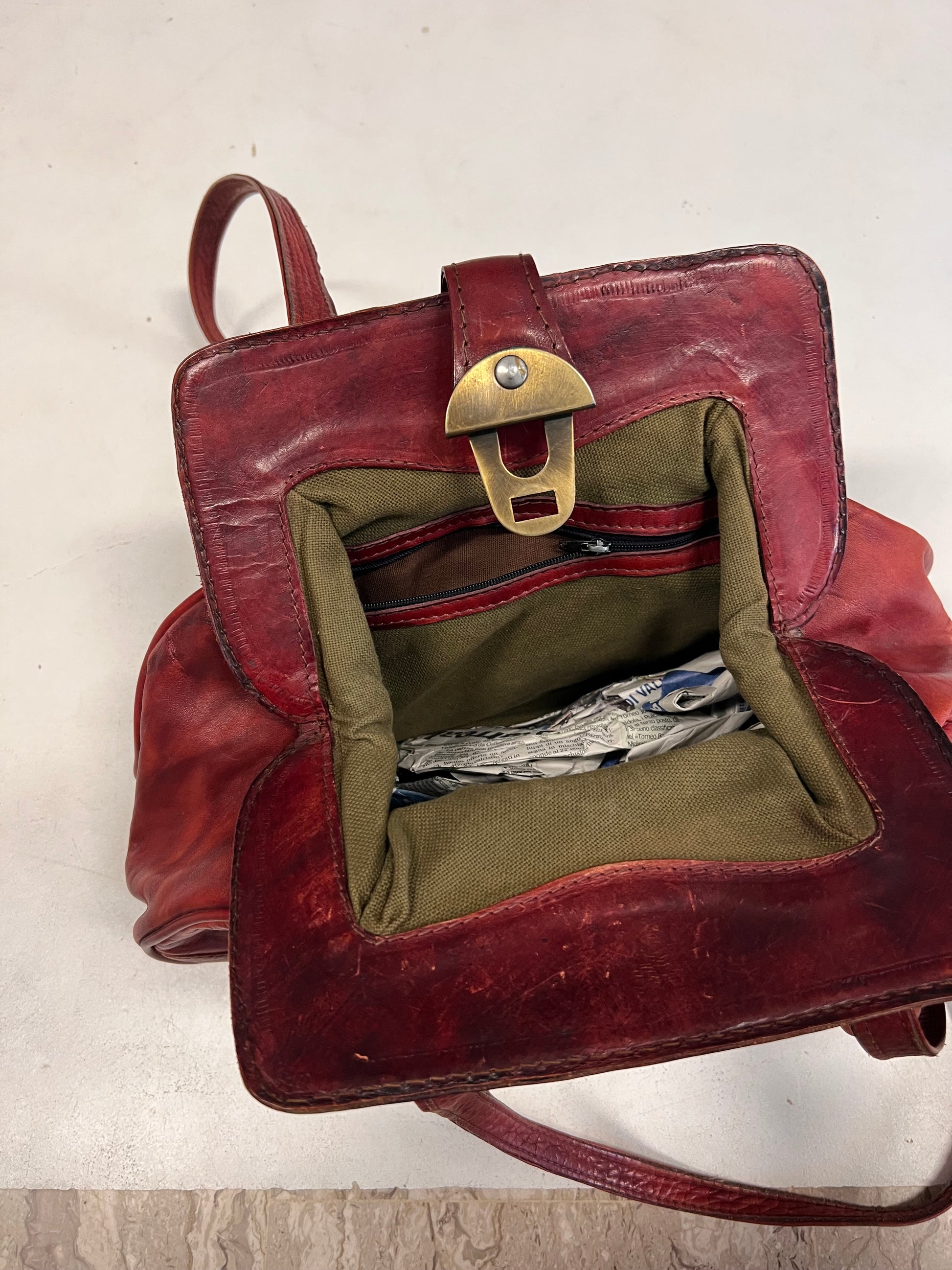 Borsa in pelle anni ‘70