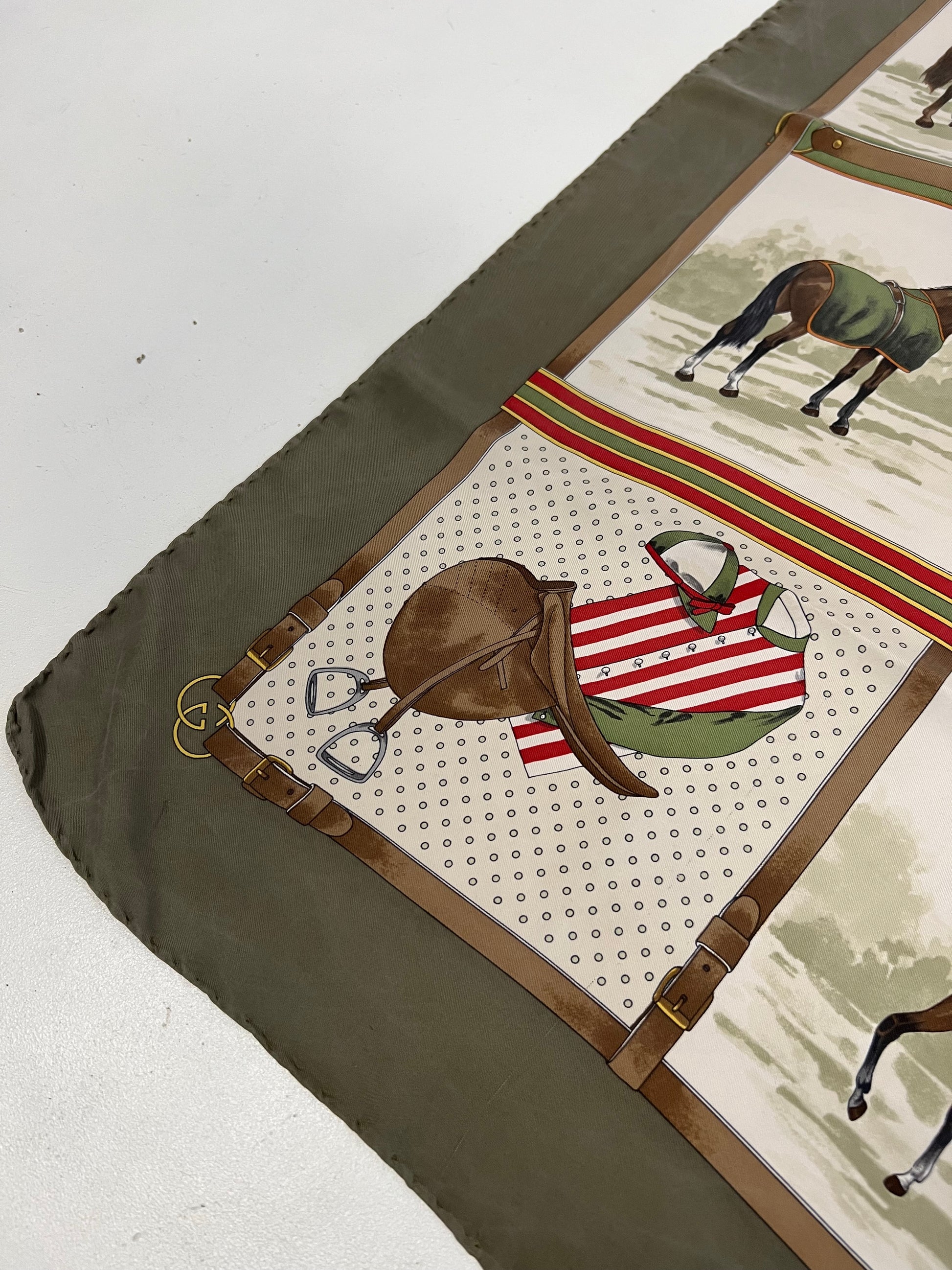 Foulard Gucci “Jockey & Cavalli da Corsa”