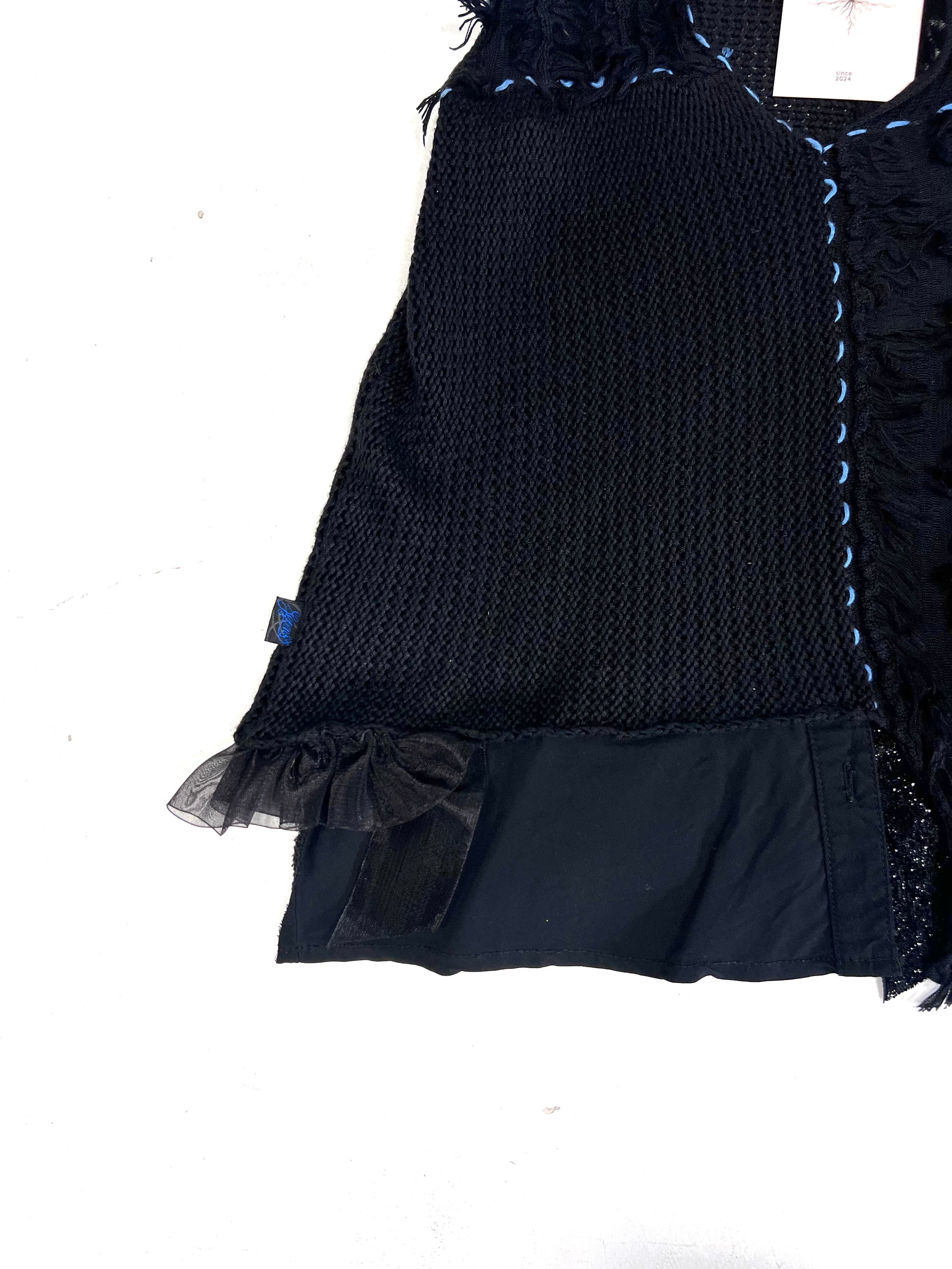 Top Christian Lacroix Jeans in seta anni ‘90