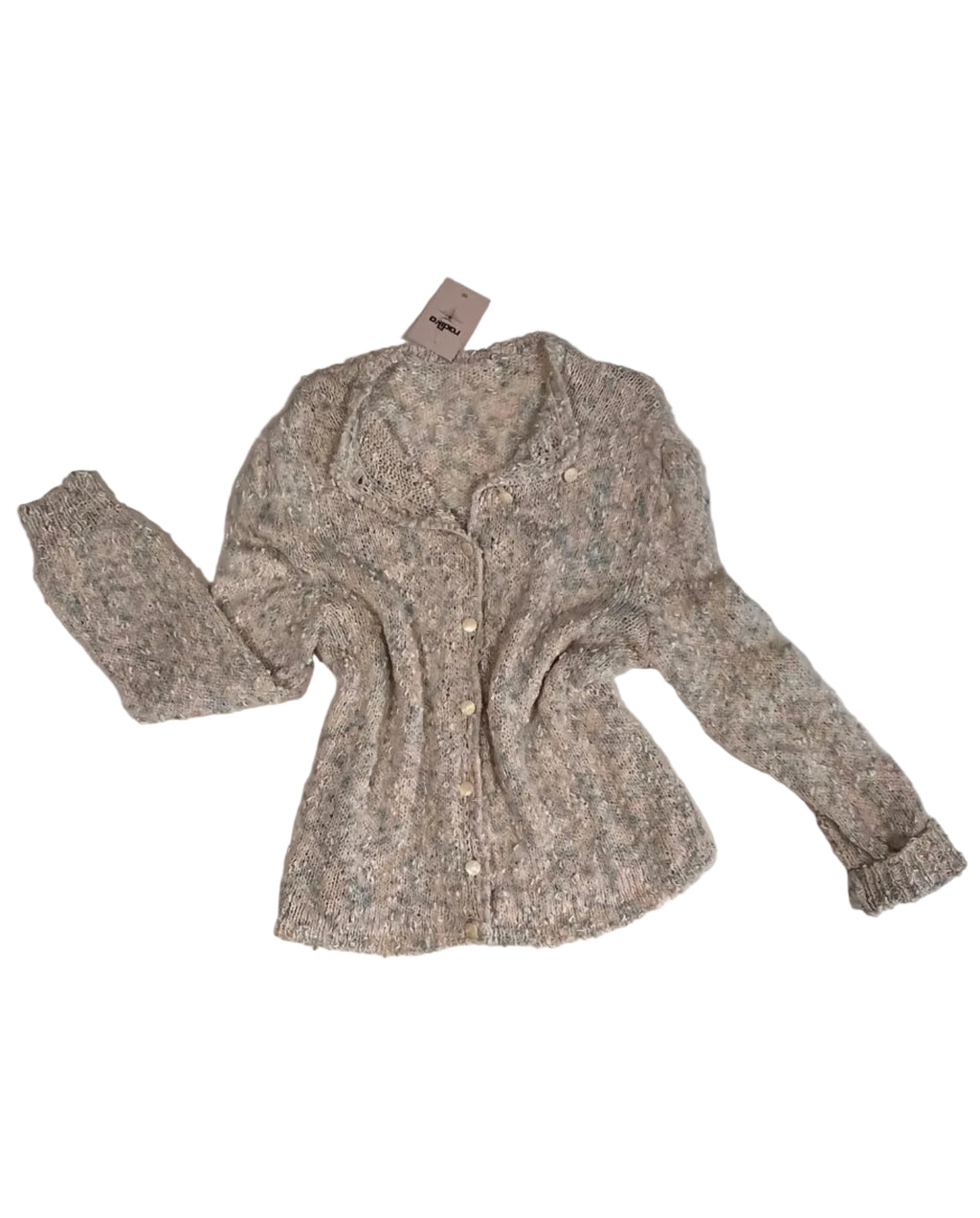 Cardigan anni ‘80 a maglia