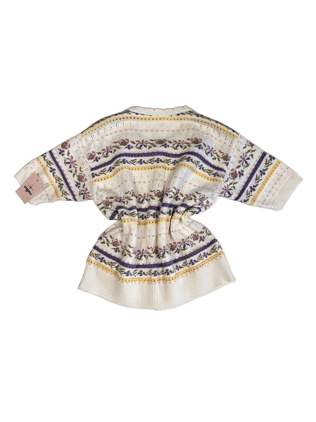 Cardigan in maglia di cotone.