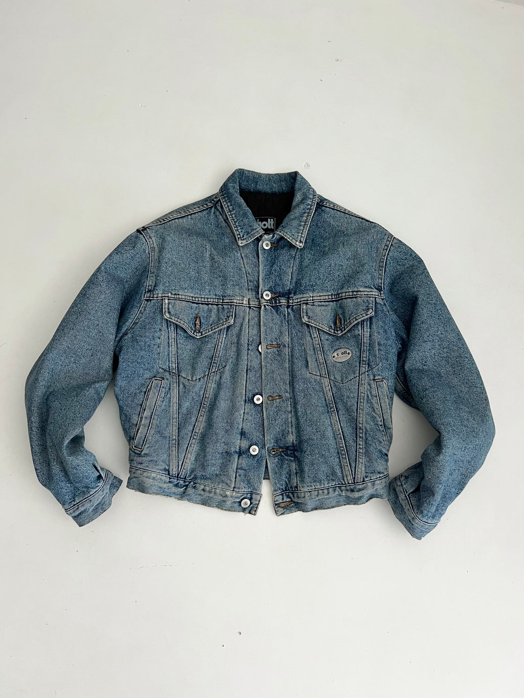 Giacca Schott NYC in denim anni ‘80