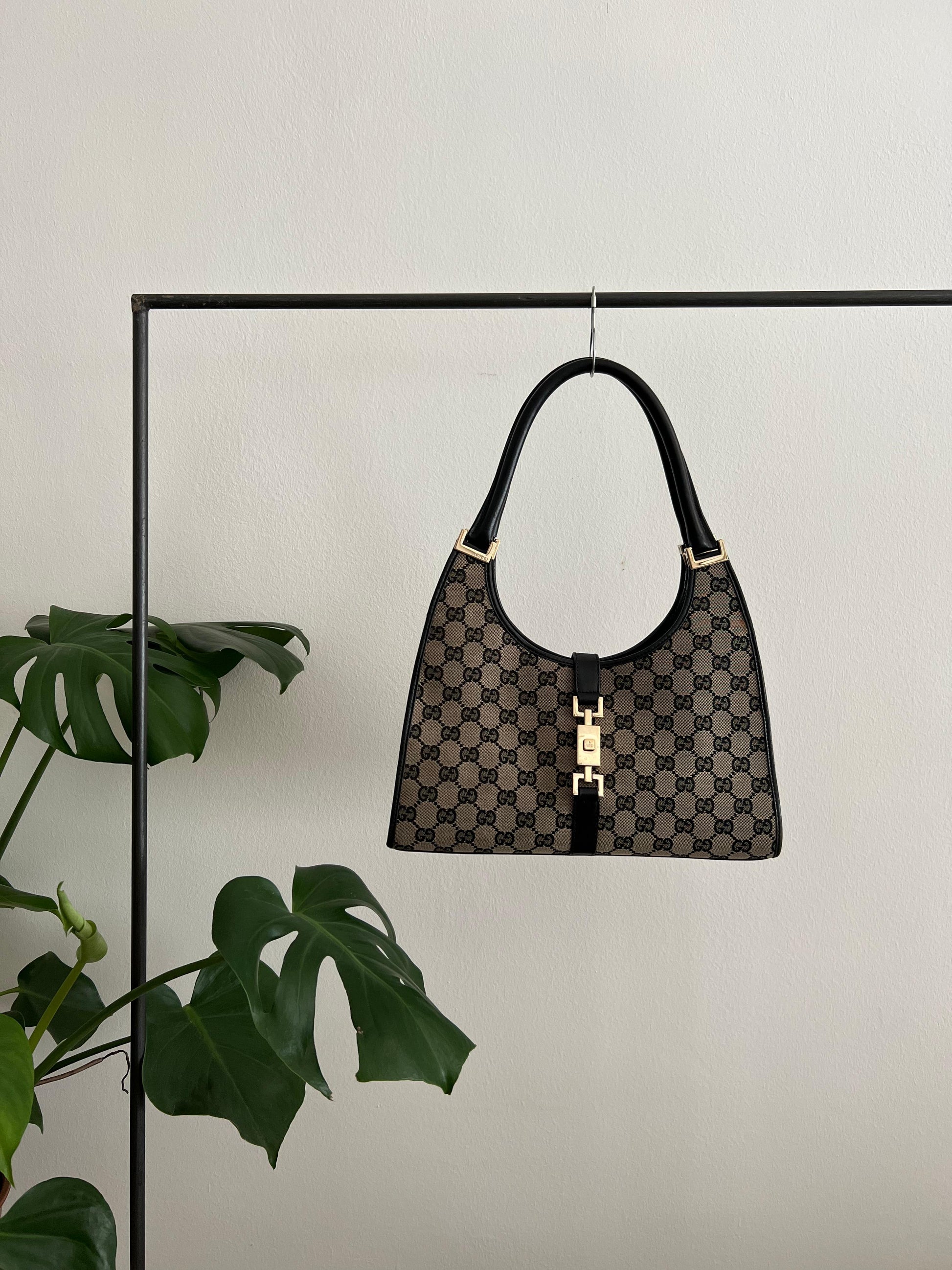 Gucci Jackie Shoulder Bag 2000 canvas GG