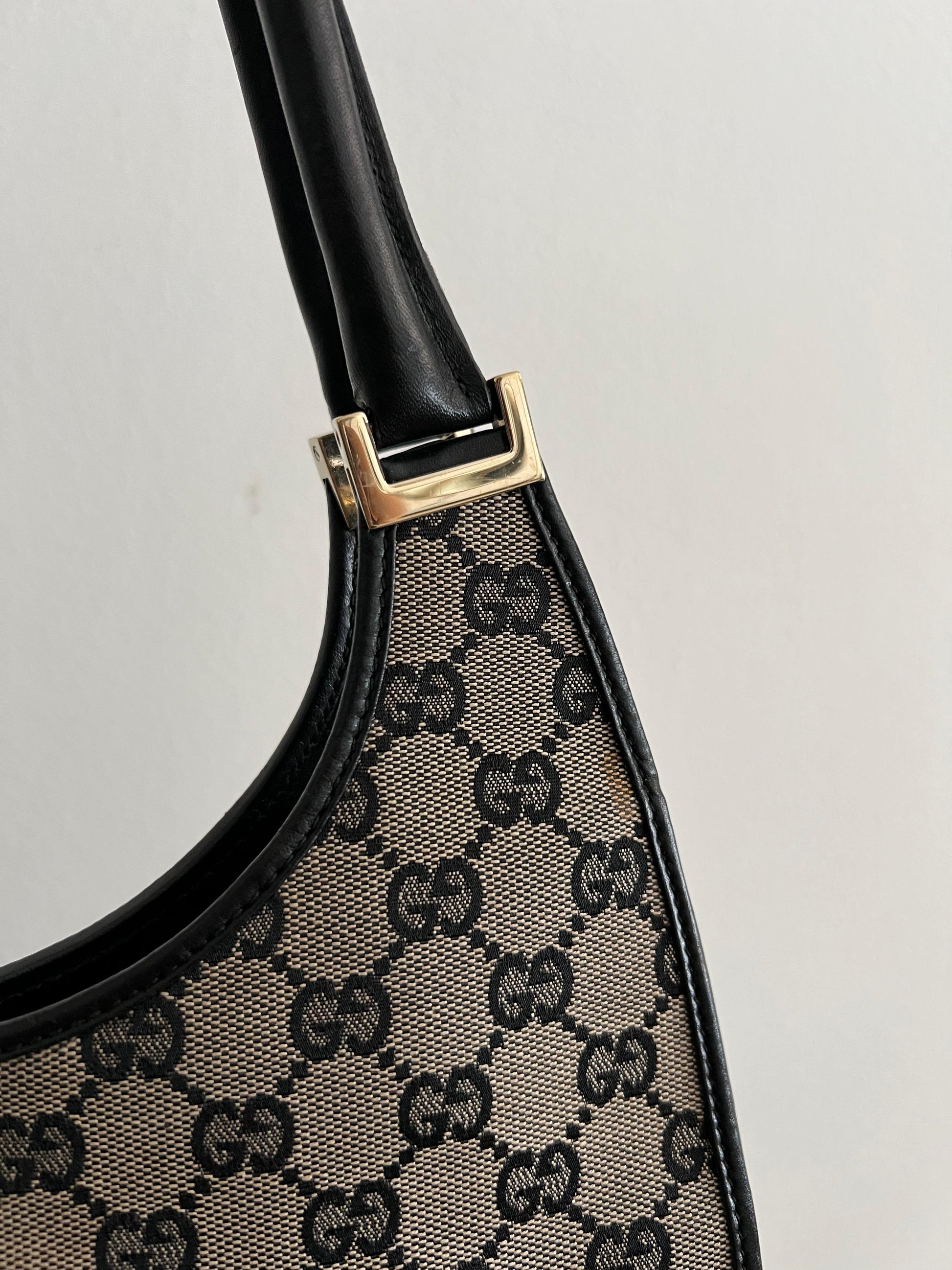 Gucci Jackie Shoulder Bag 2000 canvas GG