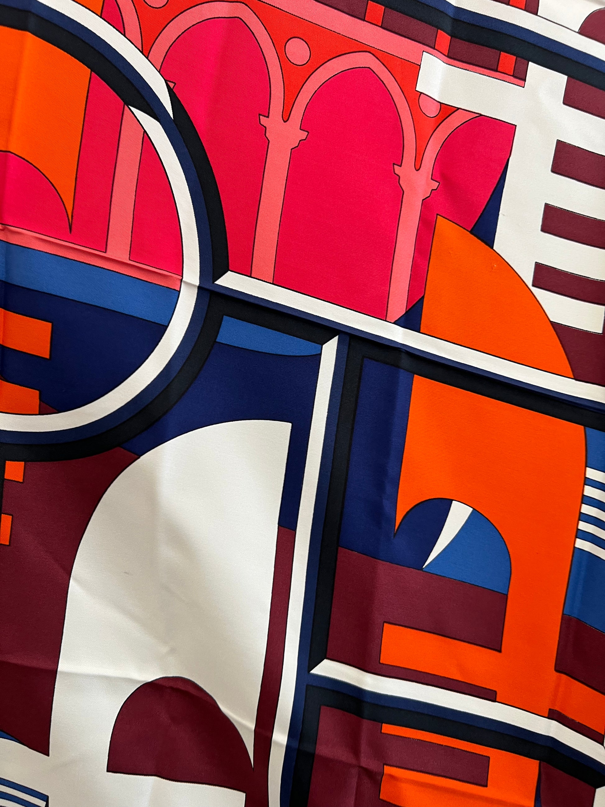 Carré Hermès "Rialto"- design Pierre Péron (1973)