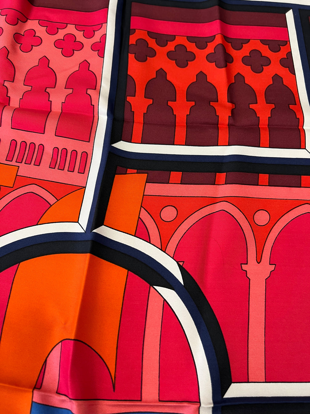 Carré Hermès "Rialto"- design Pierre Péron (1973)