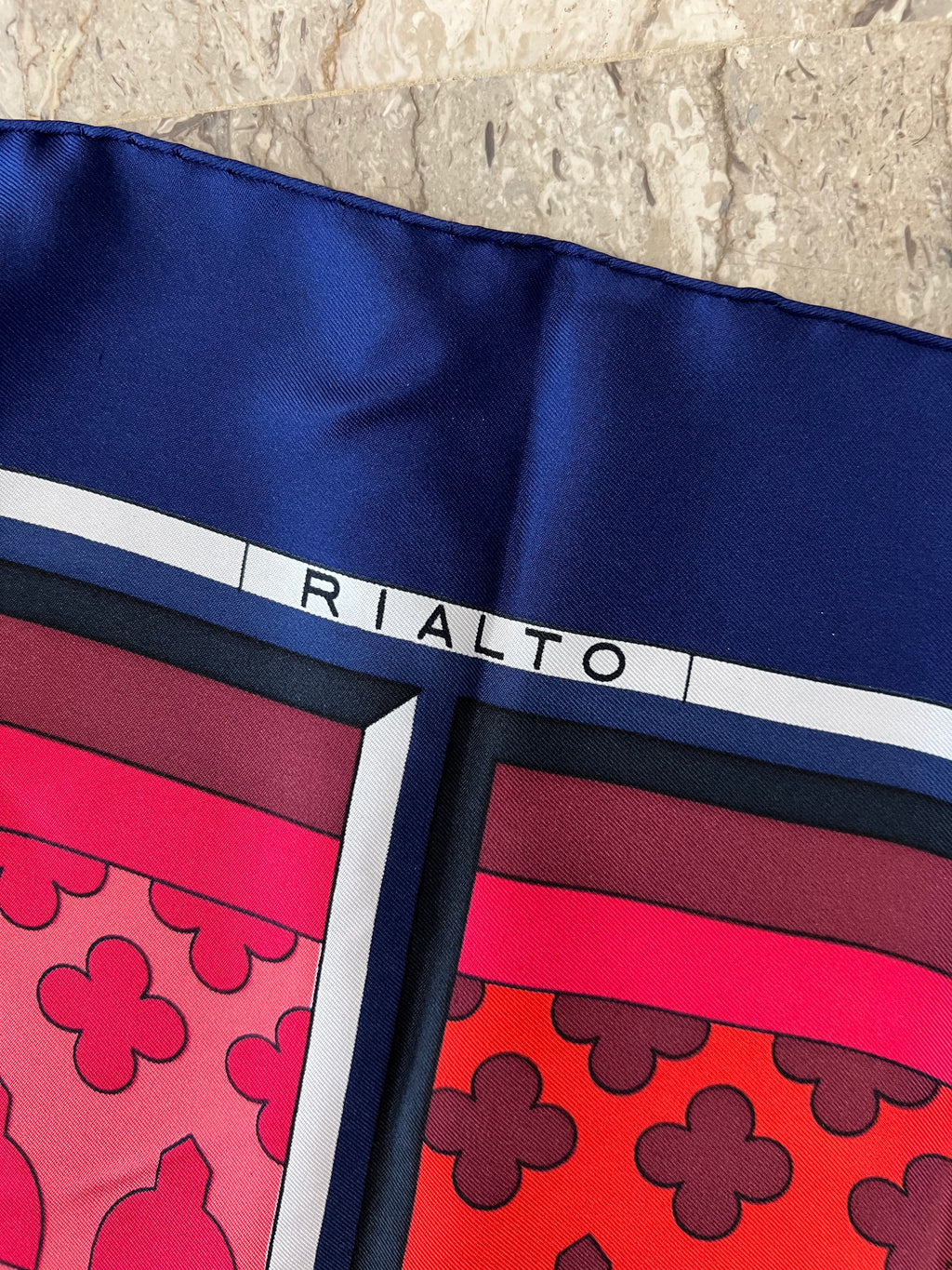 Carré Hermès "Rialto"- design Pierre Péron (1973)