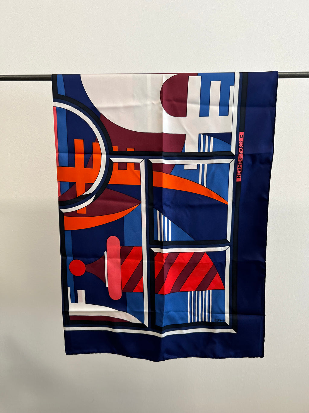 Carré Hermès "Rialto"- design Pierre Péron (1973)