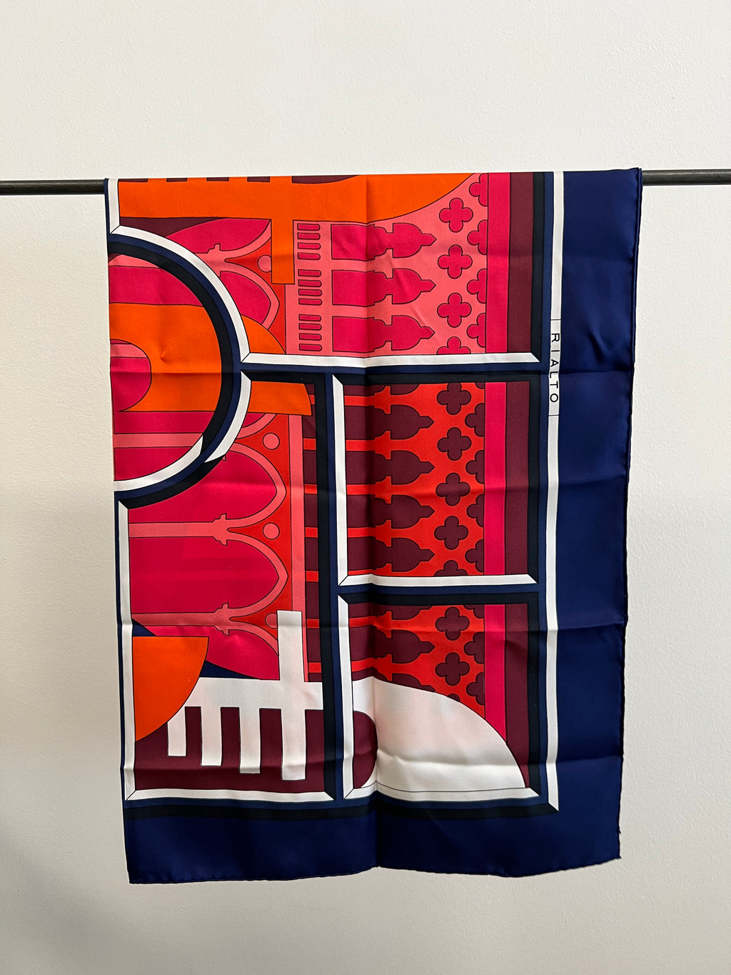 Carré Hermès "Rialto"- design Pierre Péron (1973)